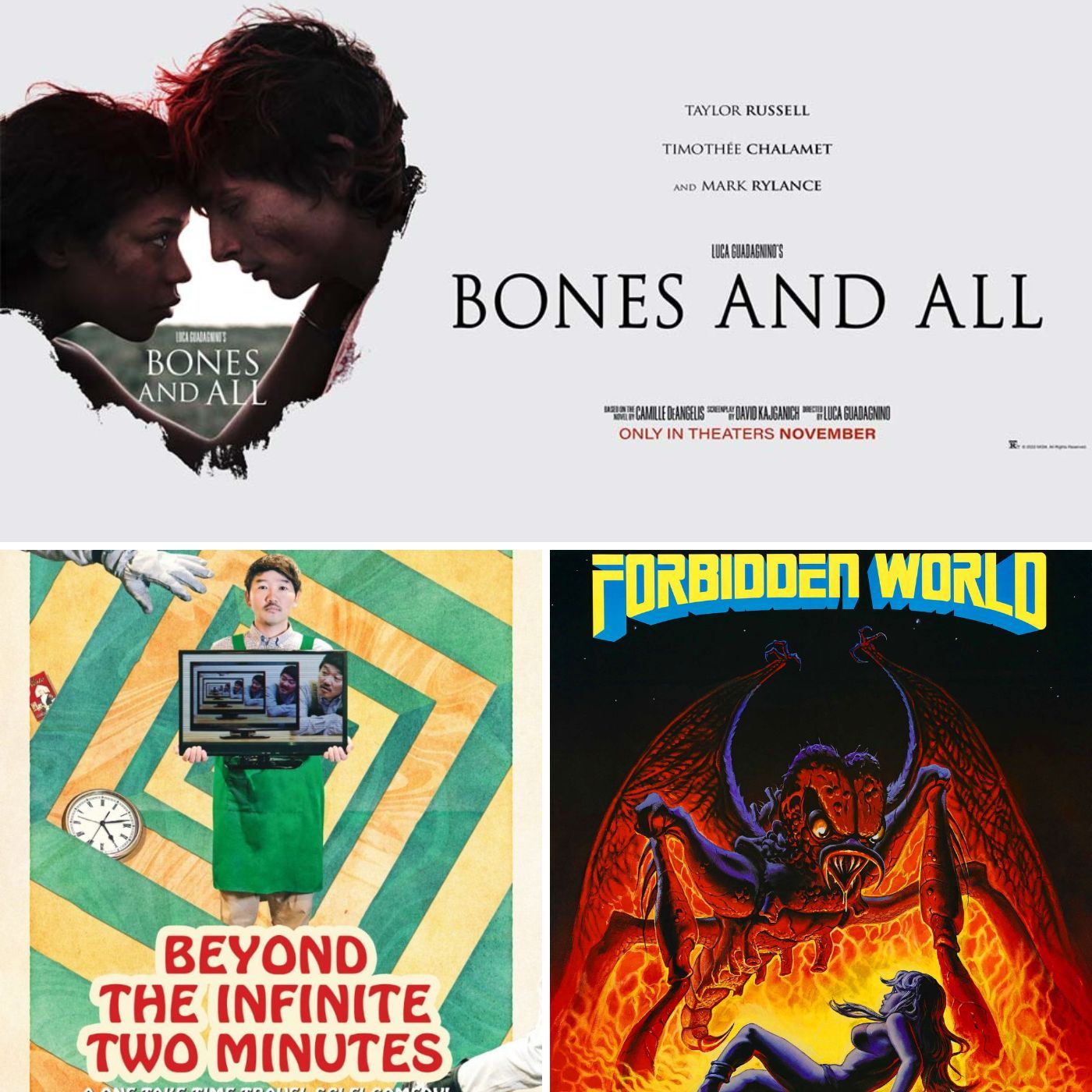 S02E04 - Bones and all, Mutant - Das Grauen im All, Beyond the infinte two minutes