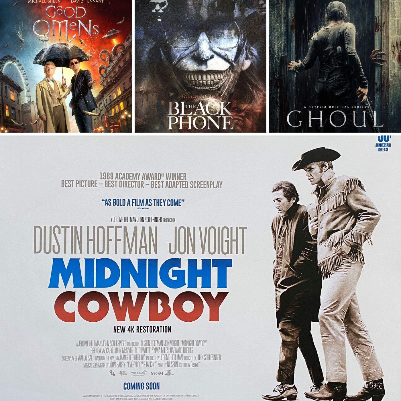 S02E09 - Good Omens, Ghoul, The Black Phone, Asphalt Cowboy