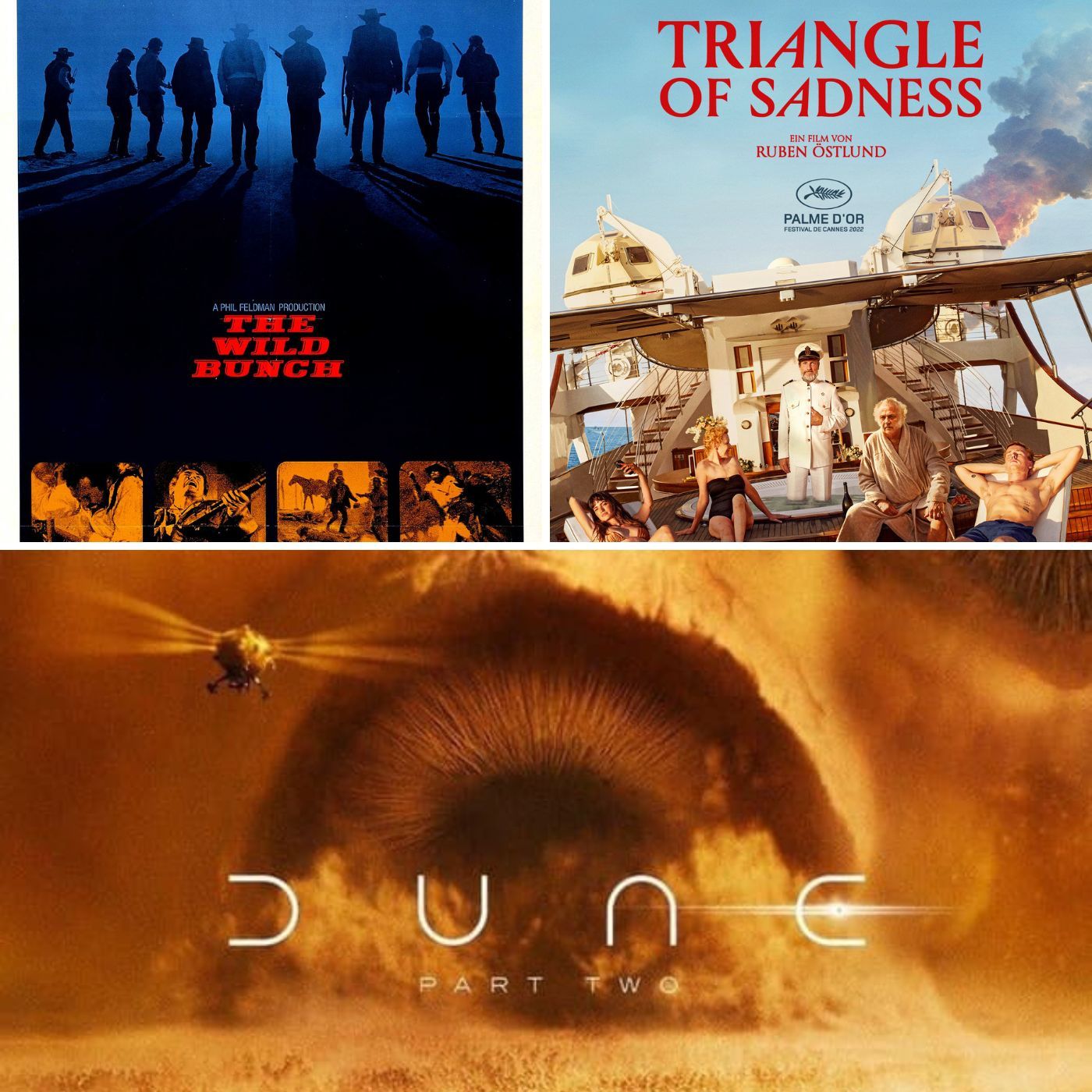S02E11 - Triangle of Sadness, The Wild Bunch, Dune: Part II