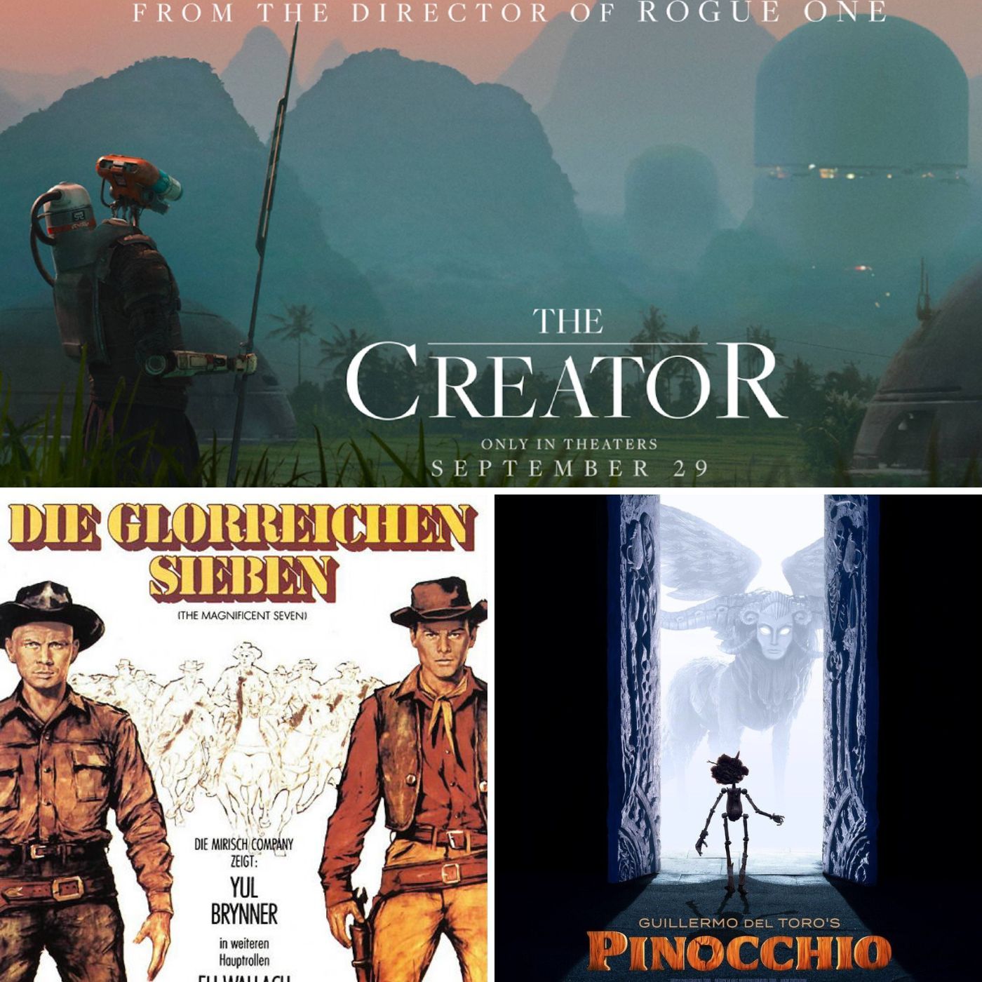 S02E12 - The Creator, Die glorreichen Sieben, Guillermo del Torro's - Pinocchio