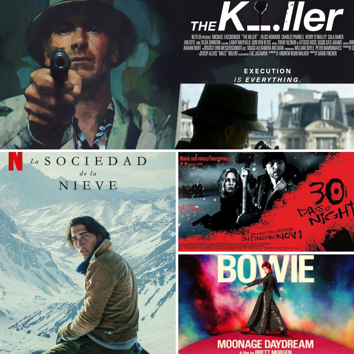 S02E13 - Moonage Daydream, 30 days of night, The Killer, Die Schneegesellschaft