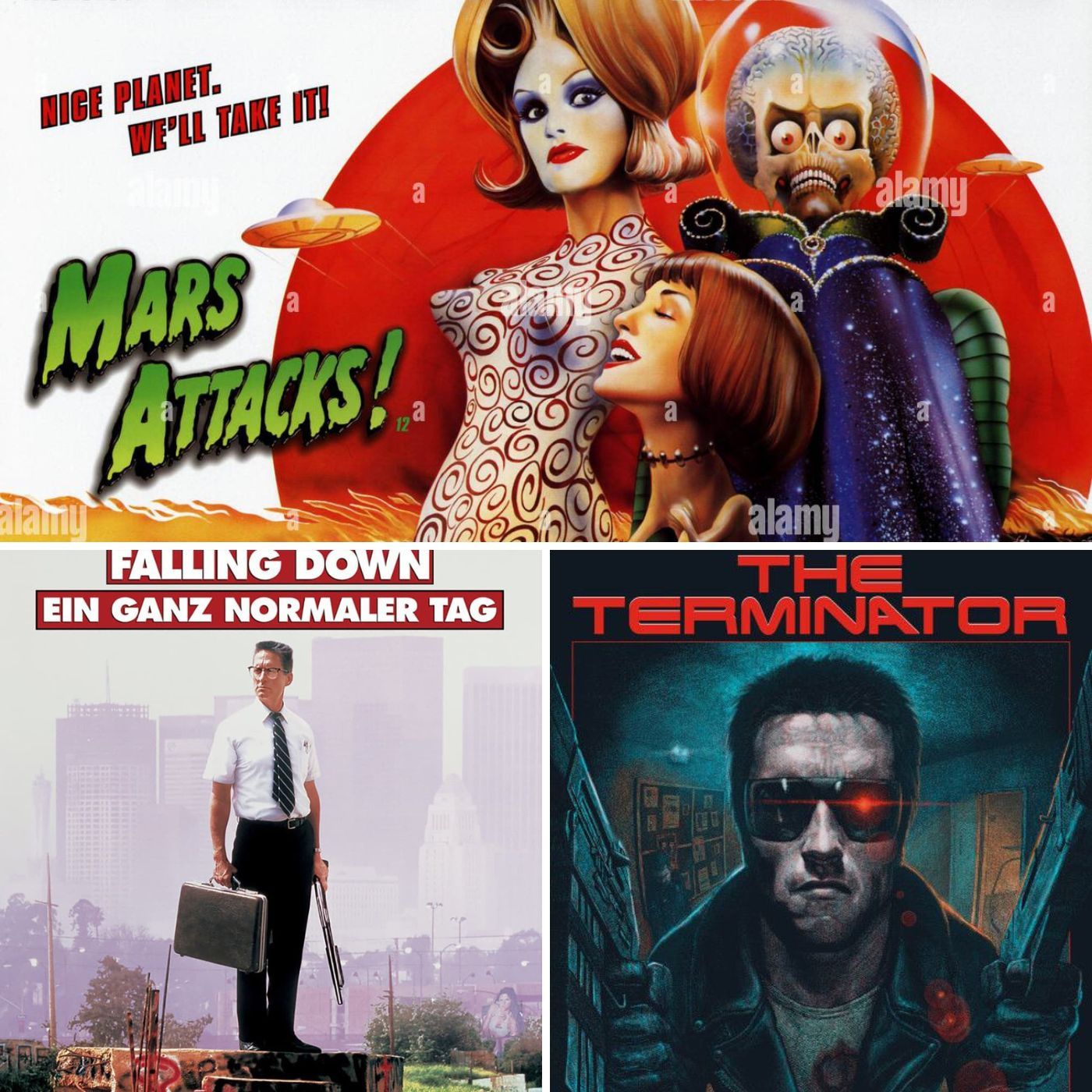 S02E17 - Falling Down, The Terminator, Mars Attacks!