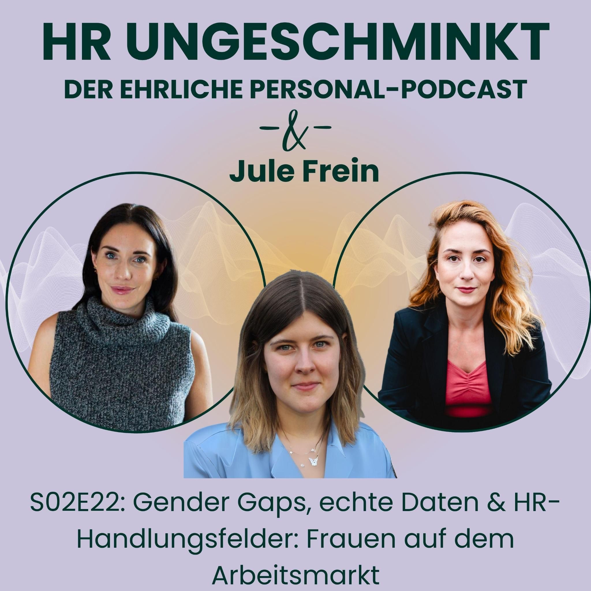 S02E22: Gender Gaps, echte Daten & HR-Handlungsfelder: Frauen auf dem Arbeitsmarkt