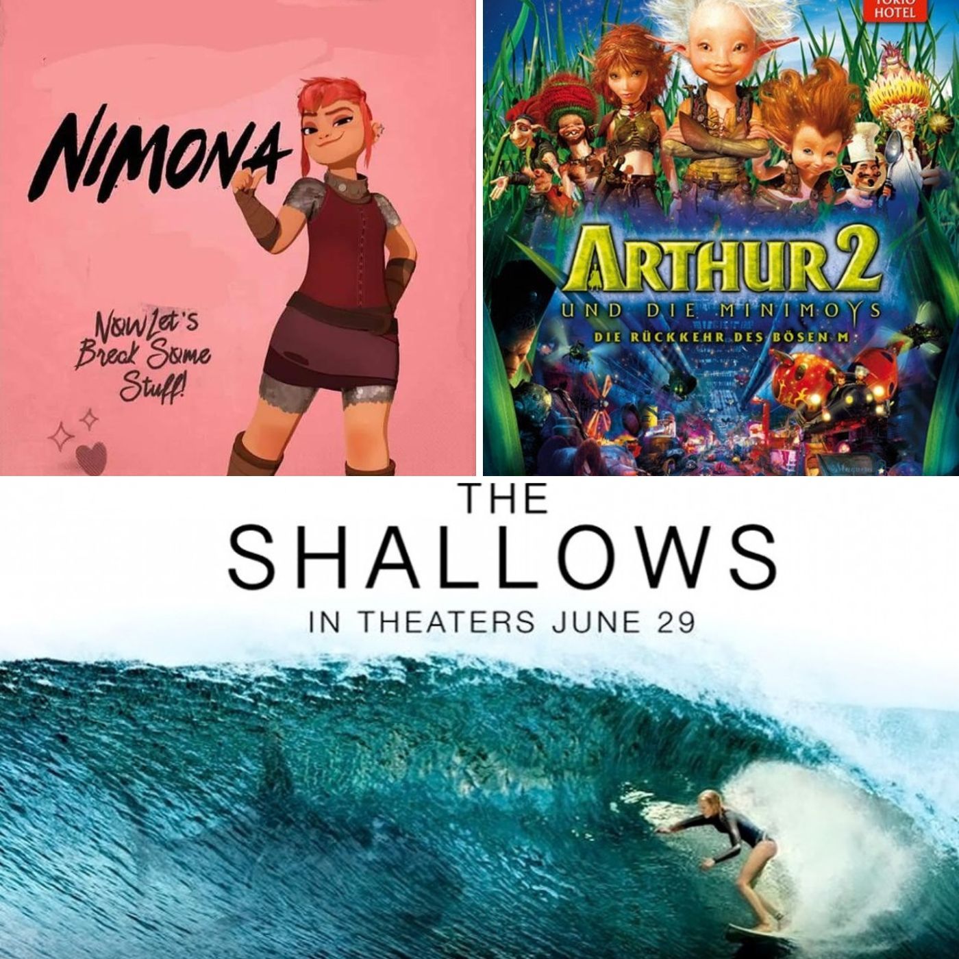S02E26 - Arthur und die Minimoys 2, Nimona, The Shallows