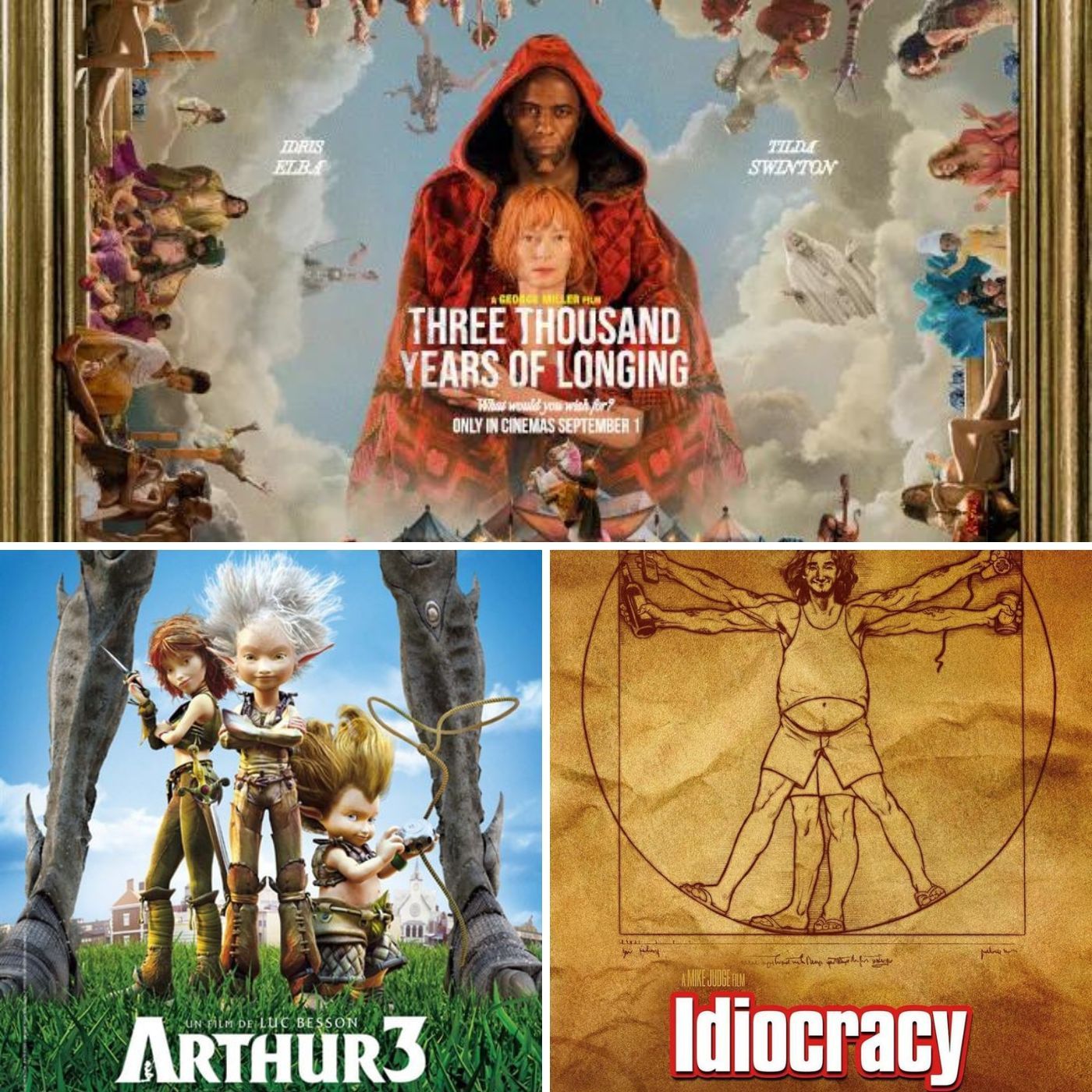 S02E27 - Arthur und die Minimoys 3, 3000 years of longing, Idiocracy