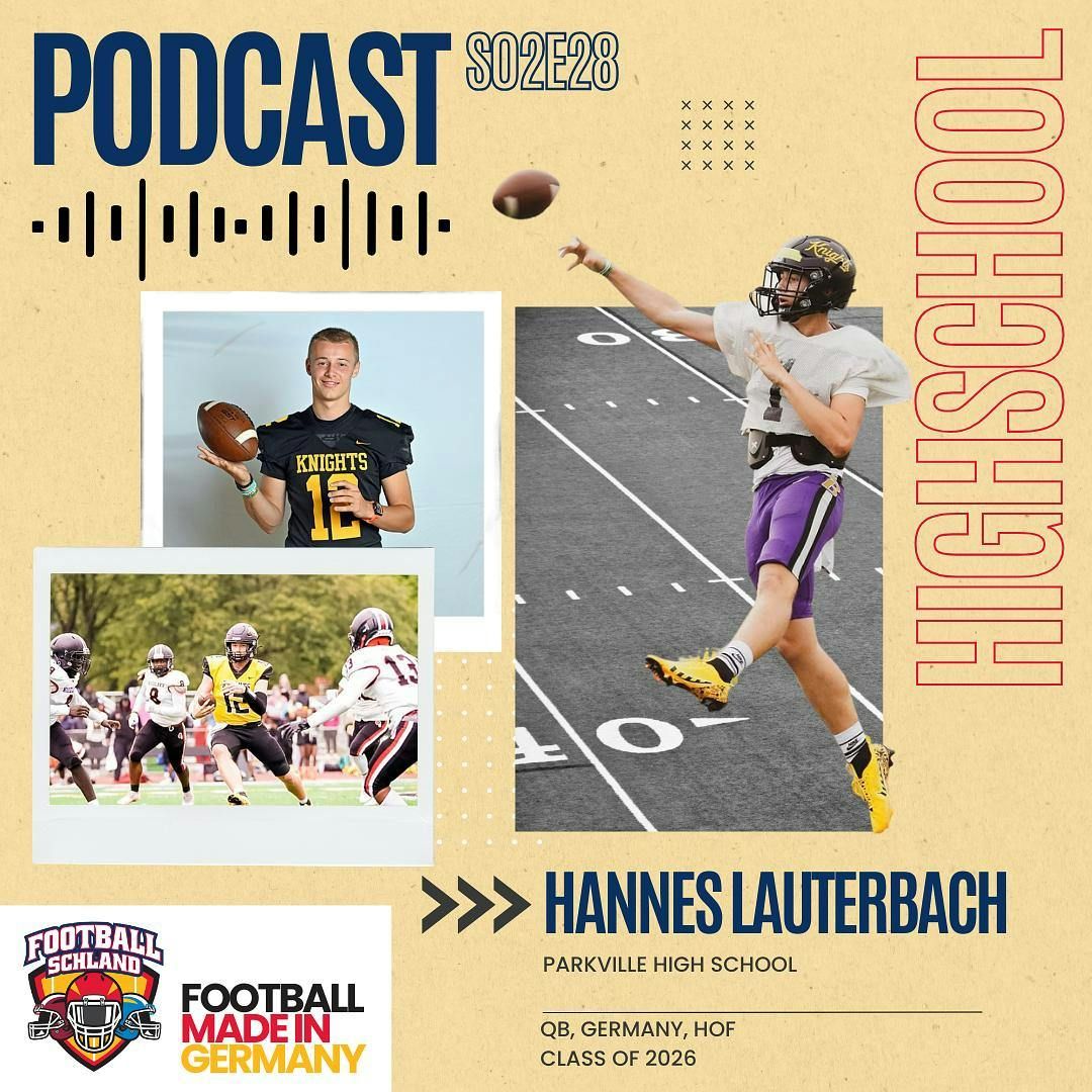 S02E28 Im Gespräch mit Hannes Lauterbach, QB, Parkville High School