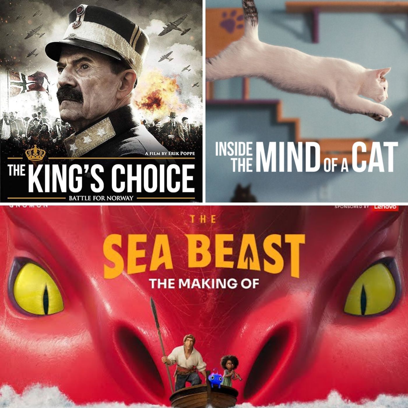 S02E30 - The King's Choice, Was Katzen denken, Das Seeungeheuer