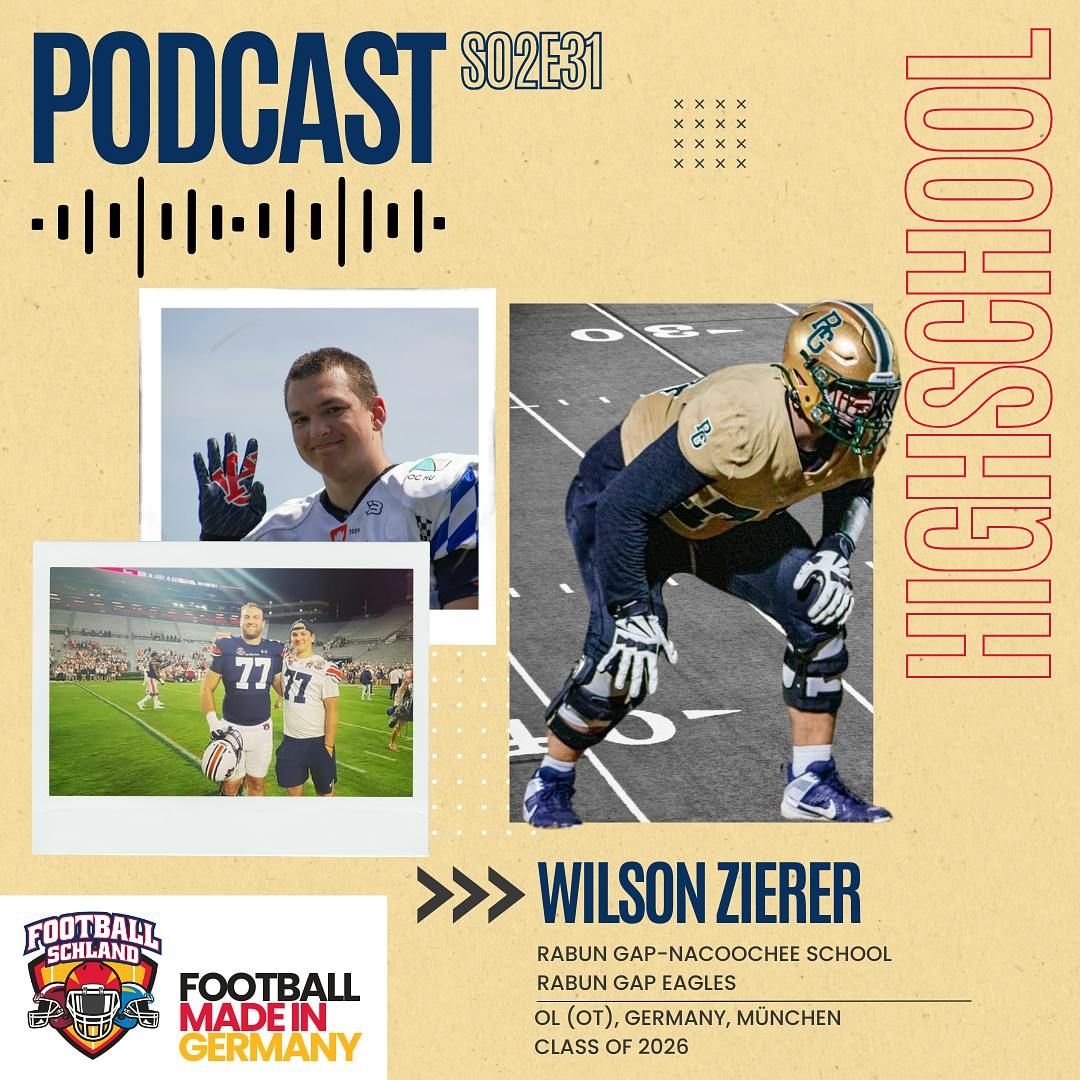S02E31 Im Gespräch mit Wilson Zierer, OL, Rabun Gap Eagles