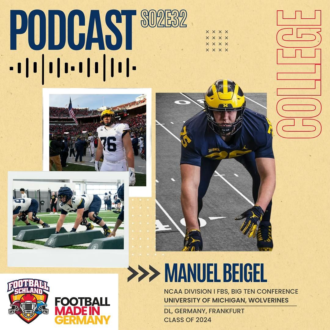S02E32 Im Gespräch mit Manuel Beigel, DT, University of Michigan Wolverines