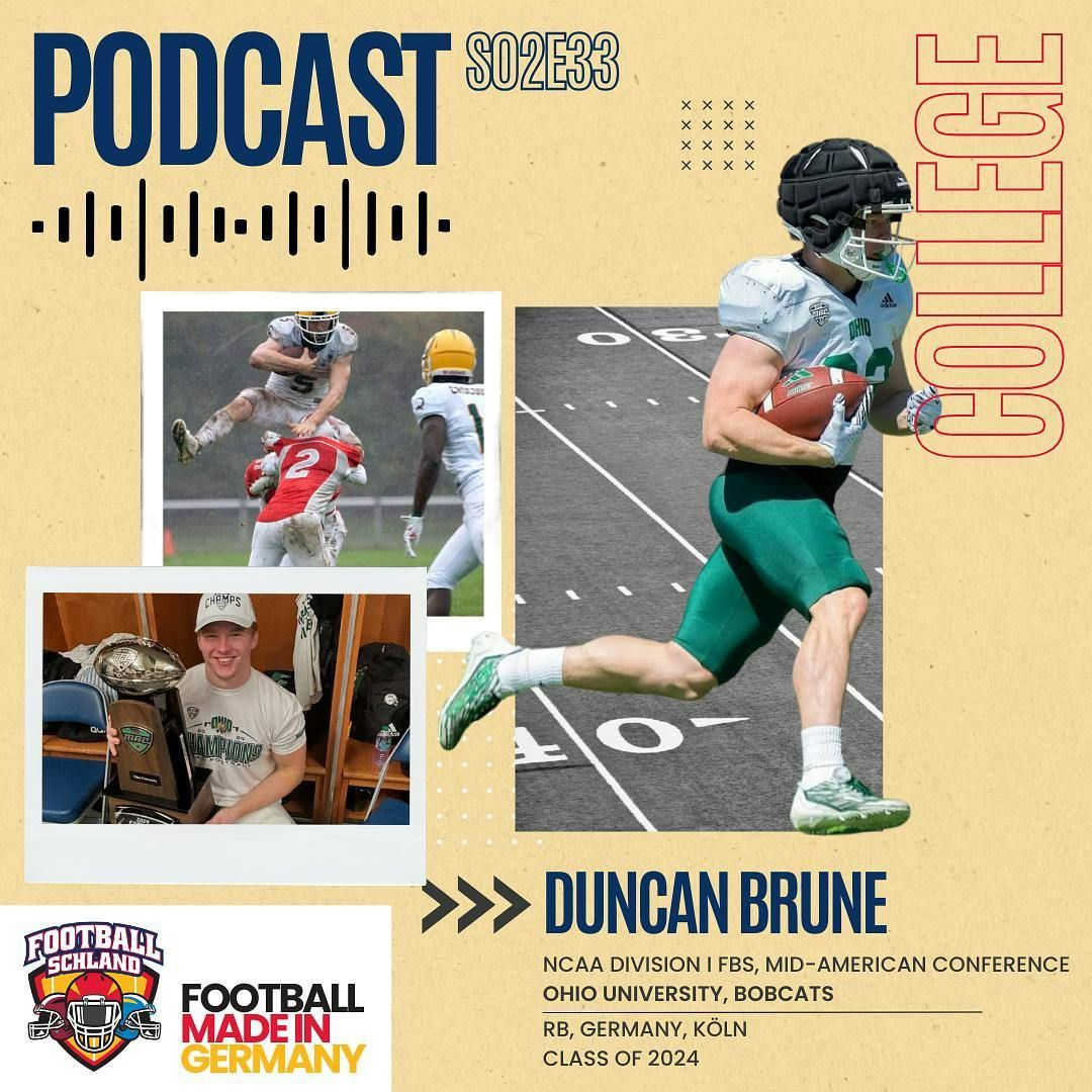 S02E33 Im Gespräch mit Duncan Brune, RB, Ohio University Bobcats
