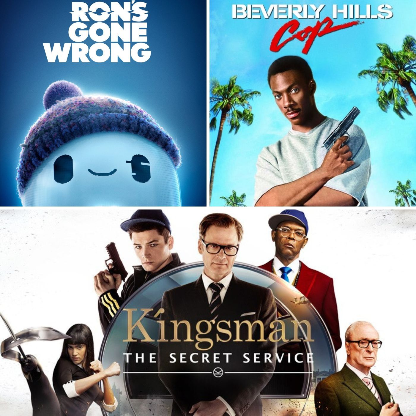 S02E39 - Ron läuft schieft, Kings Man - Secret Service, Beverly Hills Cop