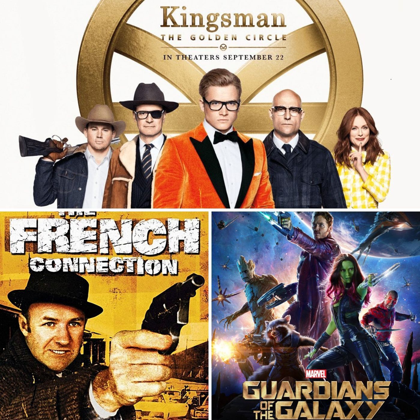 S02E40 - Brennpunkt Brooklyn, King's Man - The Golden Circle, Guardians of the Galaxy