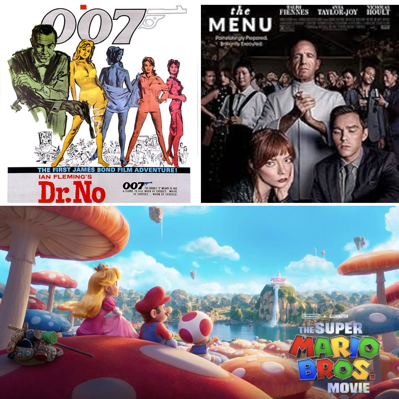 S02E48 - Der Super Mario Bros. Film, The Menu, James Bond jagt Dr. No