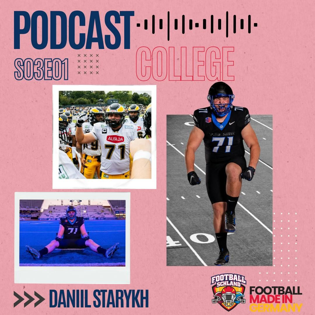 S03E01 Im Gespräch mit Daniil Starykh, OL, Boise State University, Broncos