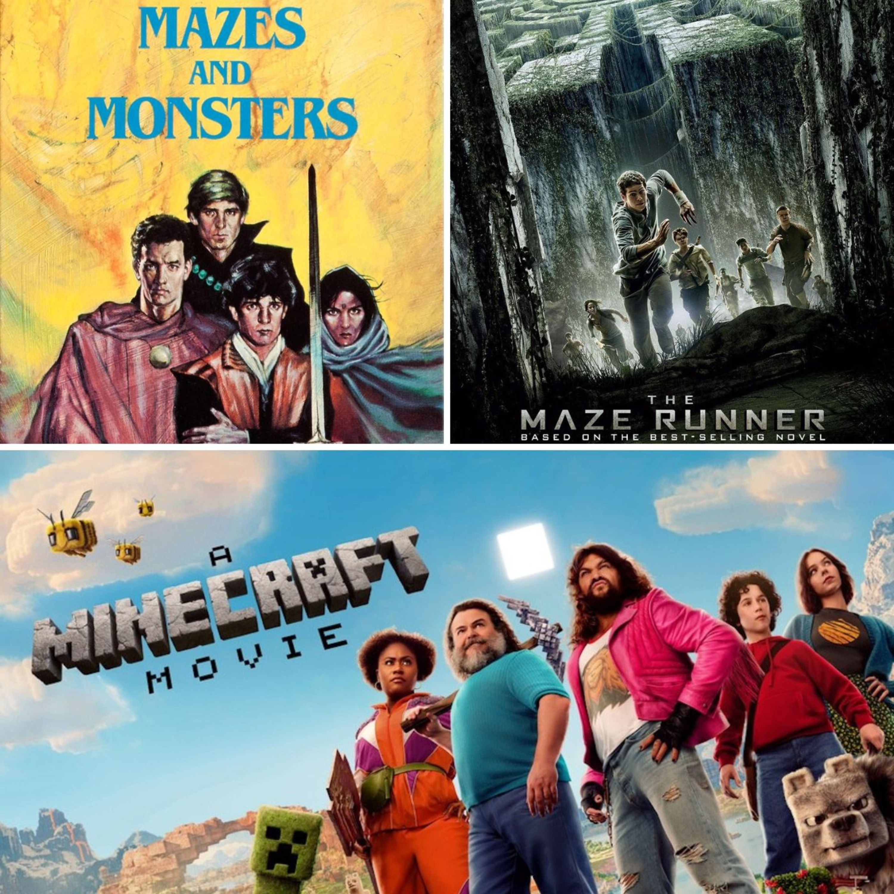 S03E20 - A Minecraft Movie, Labyrinth der Monster, Maze Runner
