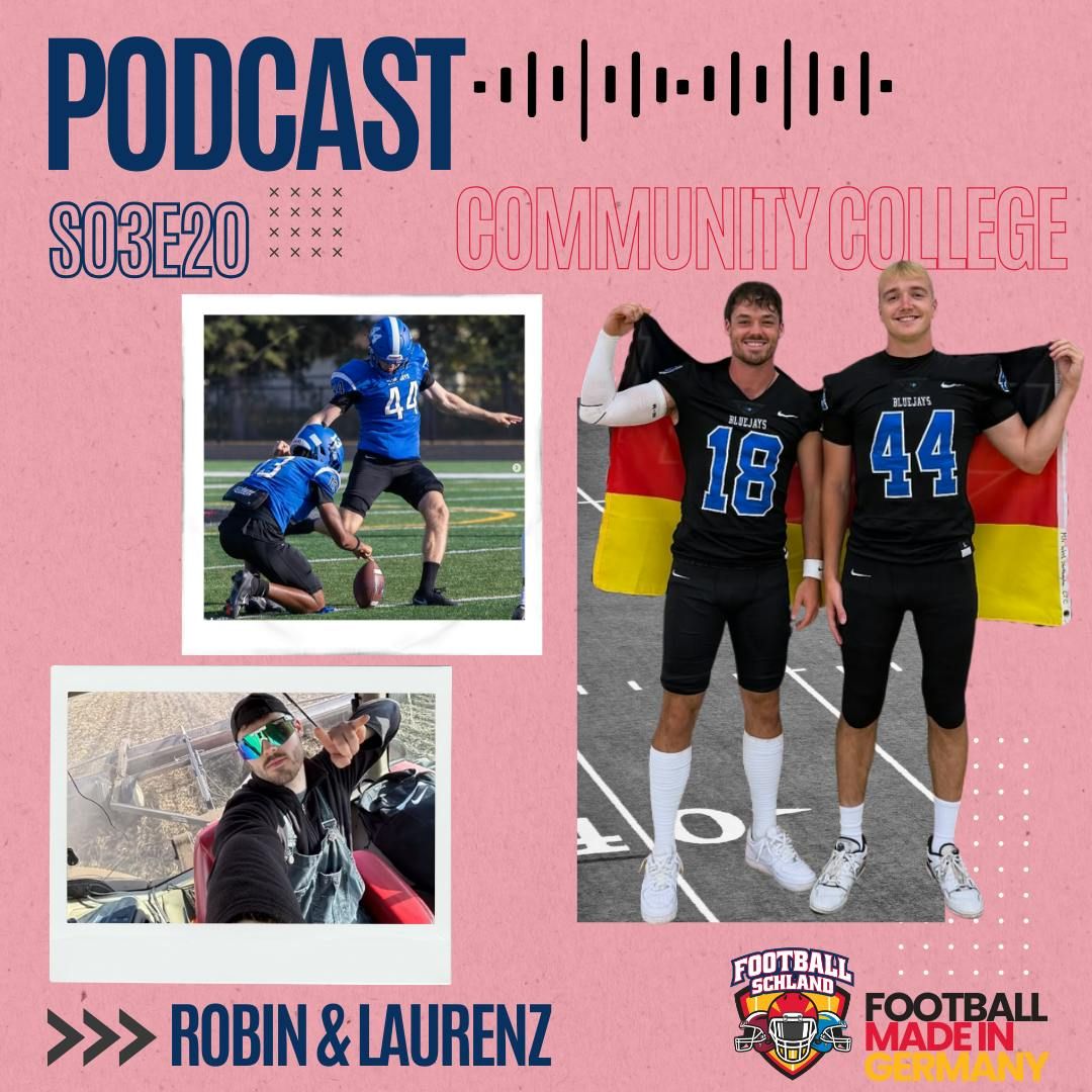 S03E20 Im Gespräch mit Robin Braun (K/P) & Laurenz Müller (QB), Minnesota West Community and Technical College Bluejays