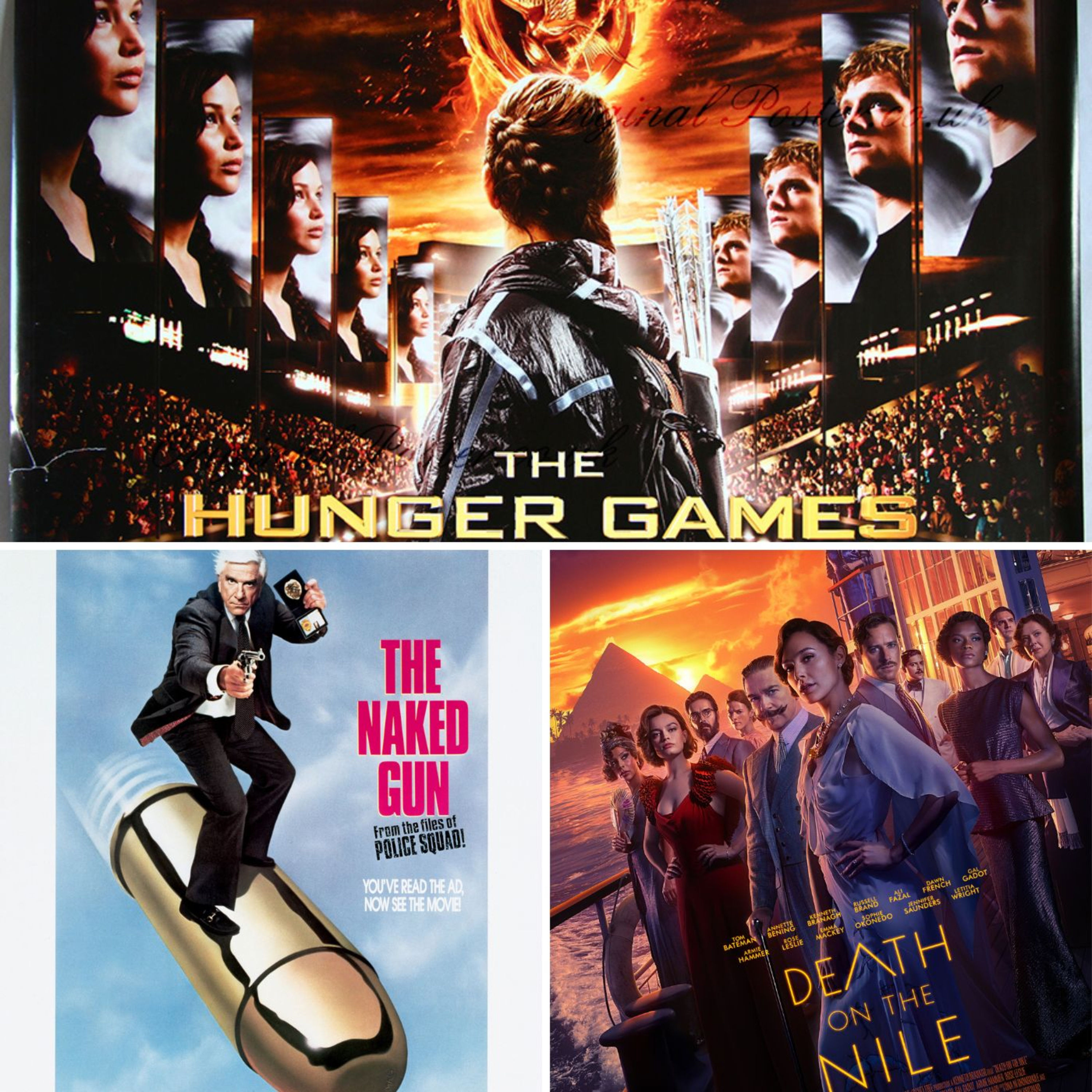 S03E21 - Die nackte Kanone, Die Tribute von Panem - The Hunger Games, Tod auf dem Nil