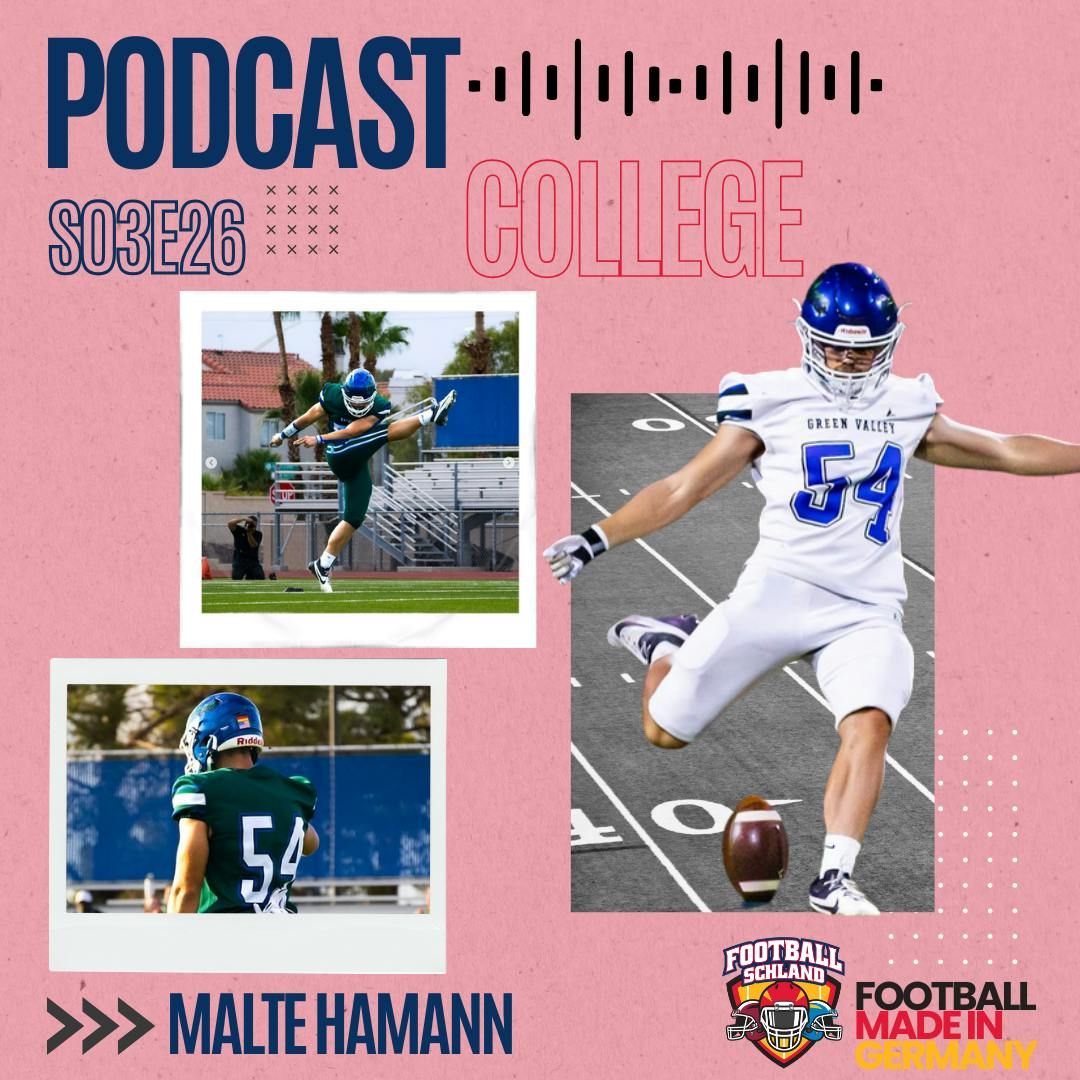 S03E26 Im Gespräch mit Malte Hamann, P/K/LB, Dakota State University Trojans