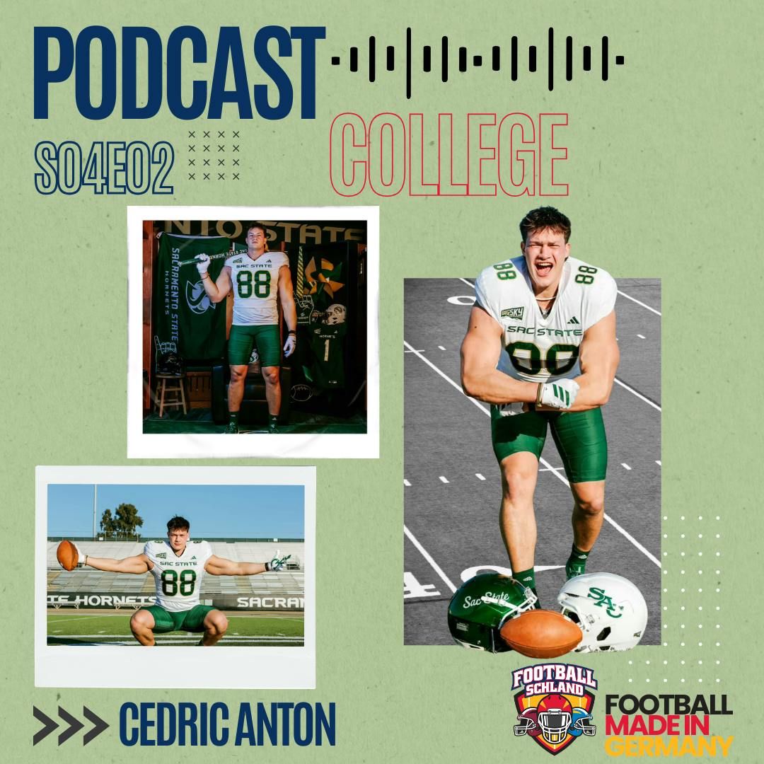 S04E02 Im Gespräch mit Cedric Anton, TE, Sacramento State Hornets