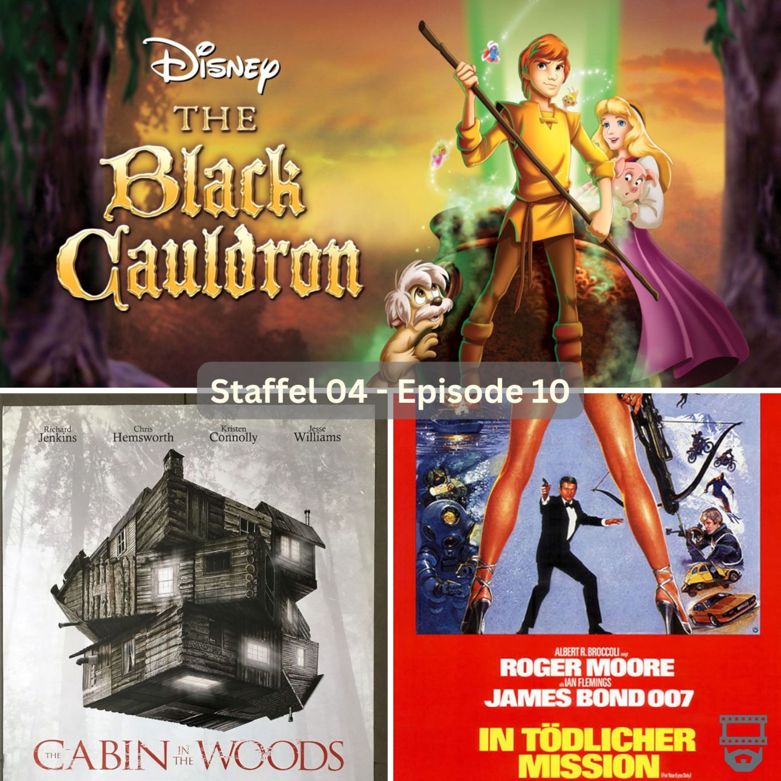 S04E10 - In tödlicher Mission, Taran und der Zauberkessel, The Cabin in the Woods