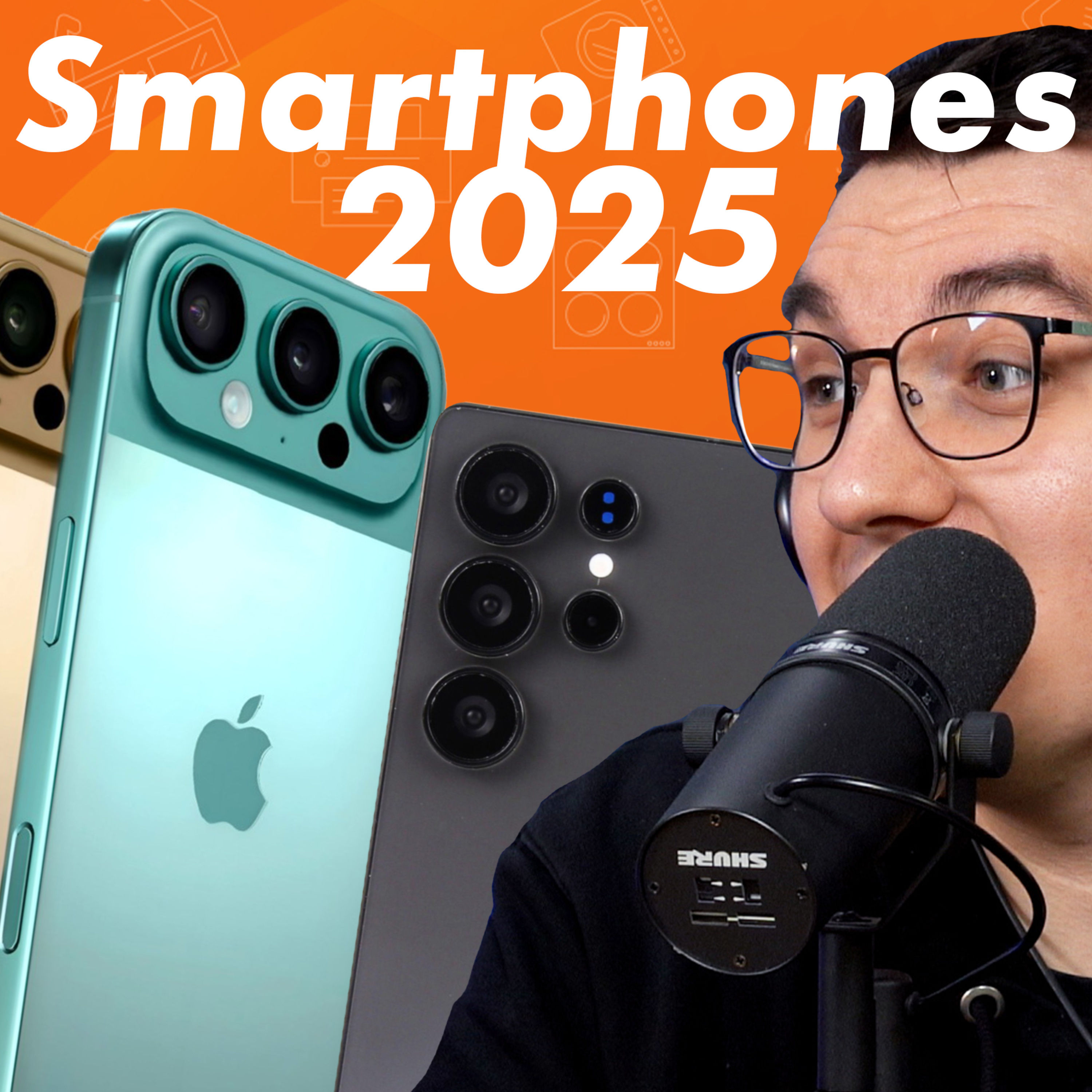 Samsung S25 Ultra, iPhone 17 & mehr: Das sind die Smartphones 2025!