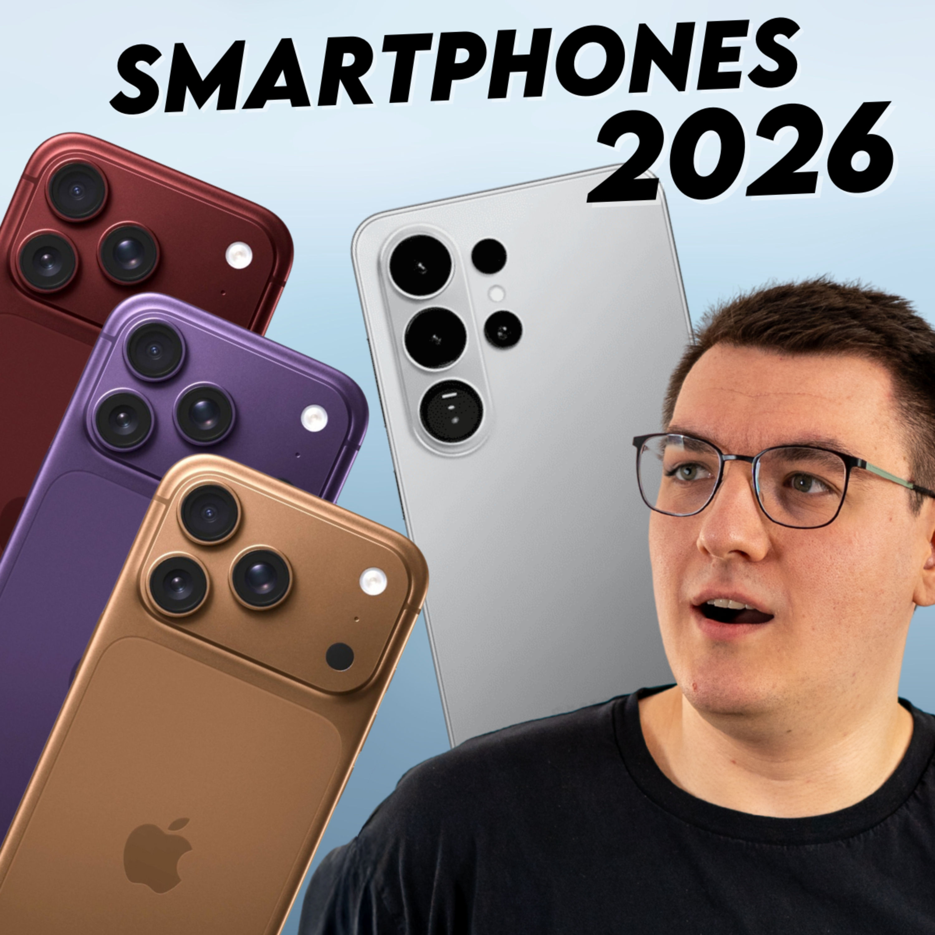 Samsung S26 Ultra, iPhone 18 & mehr: Das sind die Smartphones 2026!