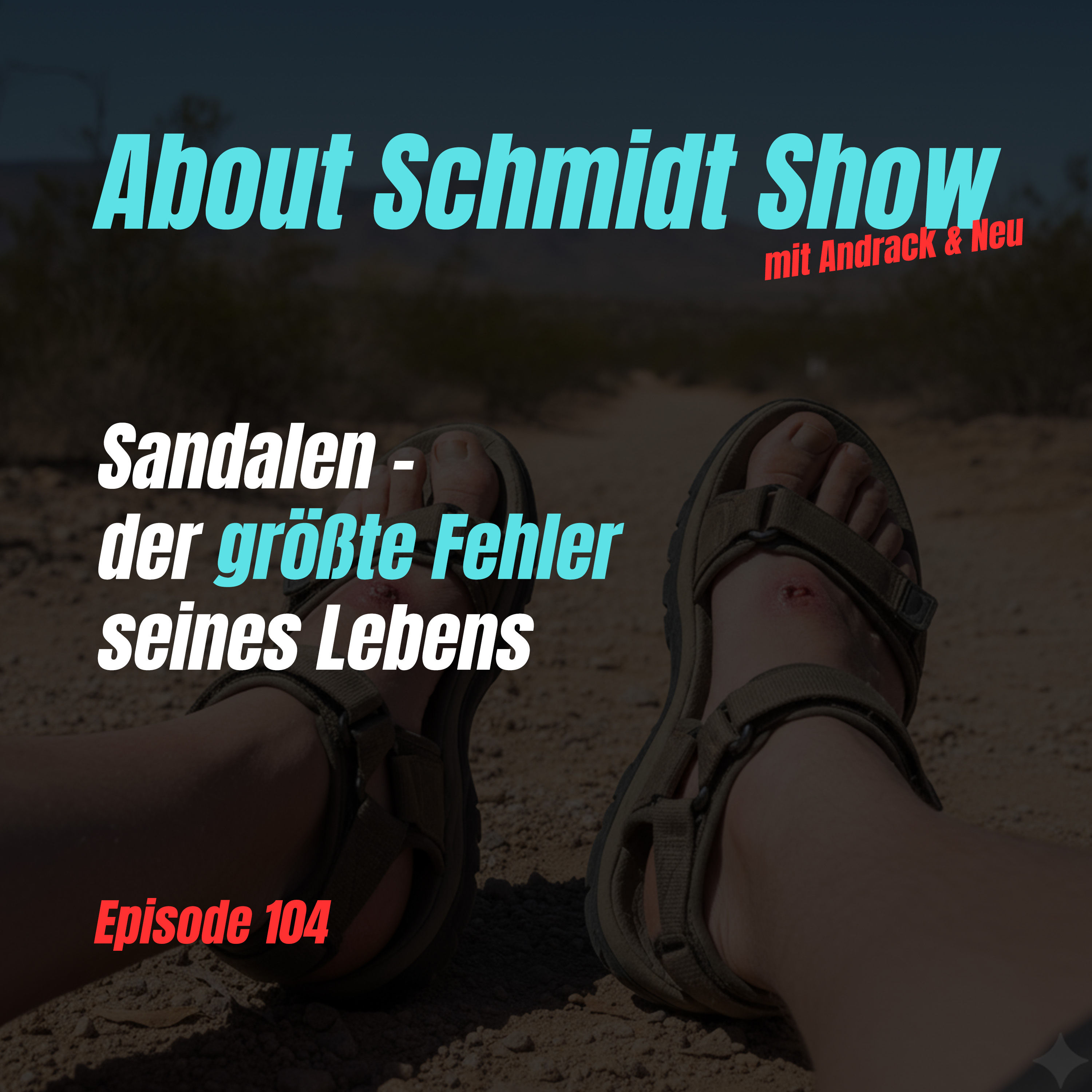 Sandalen – der größte Fehler seines Lebens