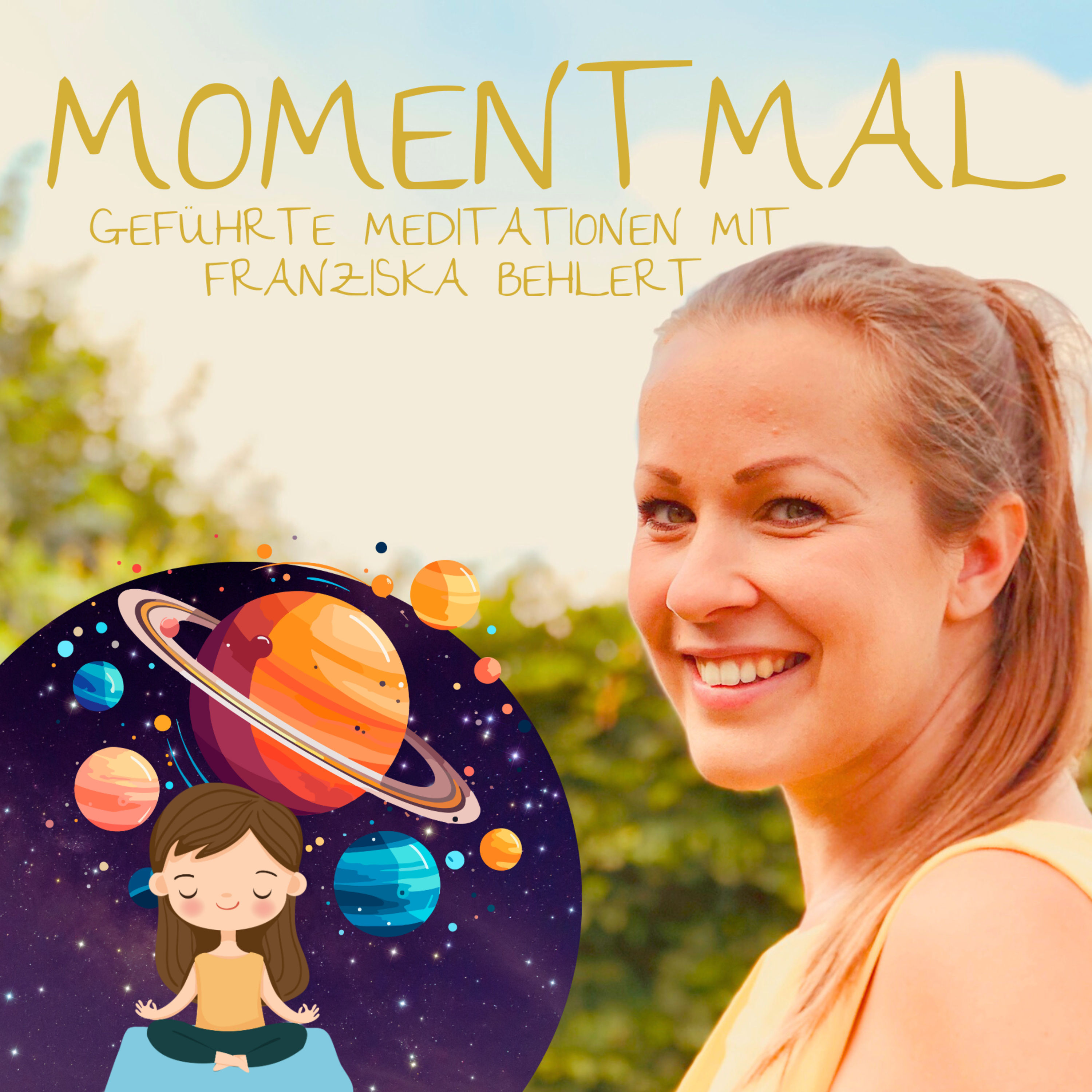 Sanfte Einschlafmeditation für Kinder "Planetenreise der Gefühle" | Selbstliebe & Geborgenheit