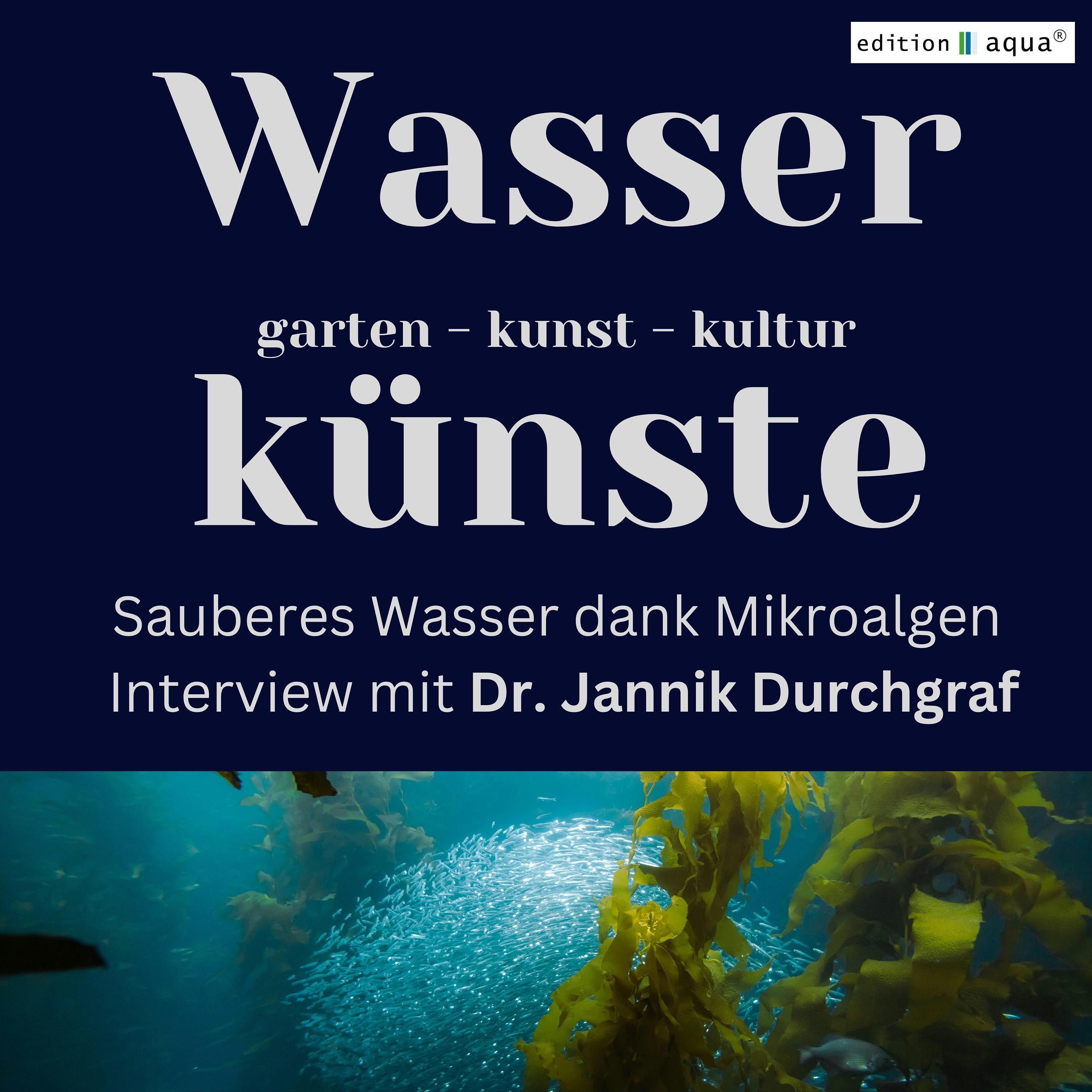 Sauberes Wasser mit Algen!