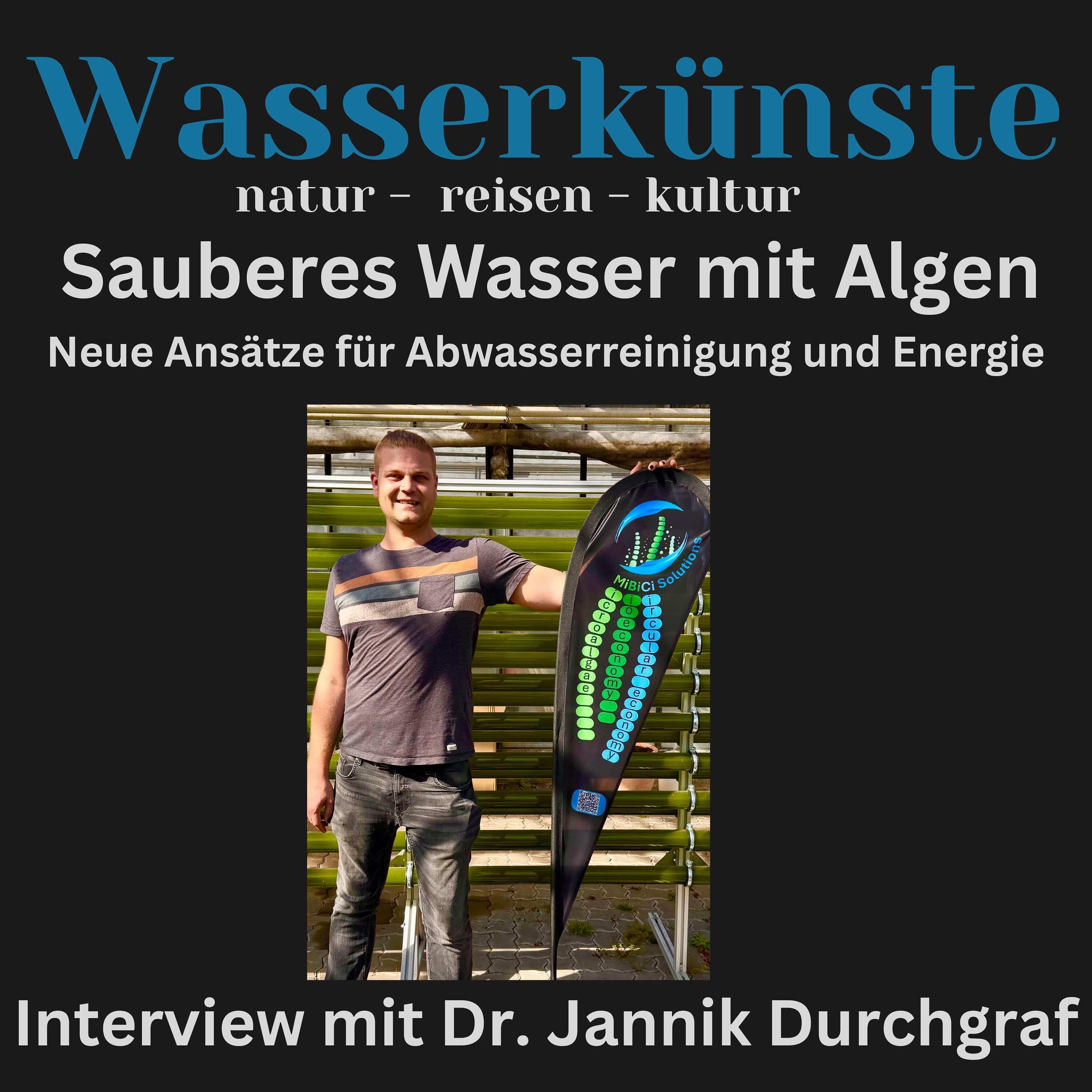 Sauberes Wasser mit Algen!
