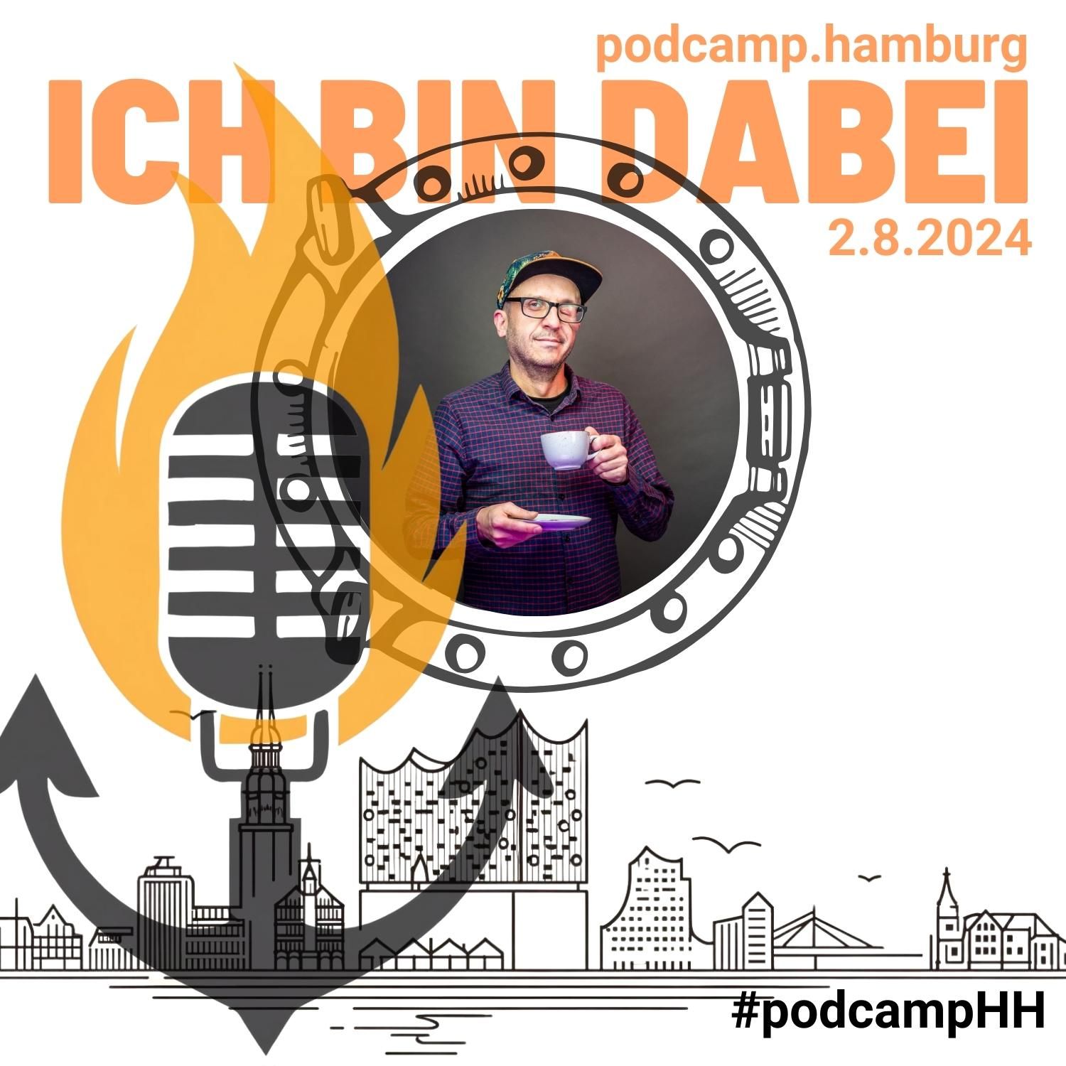 Save the Date: 2.8. Podcamp Hamburg bei NEW WORK in Hamburg
