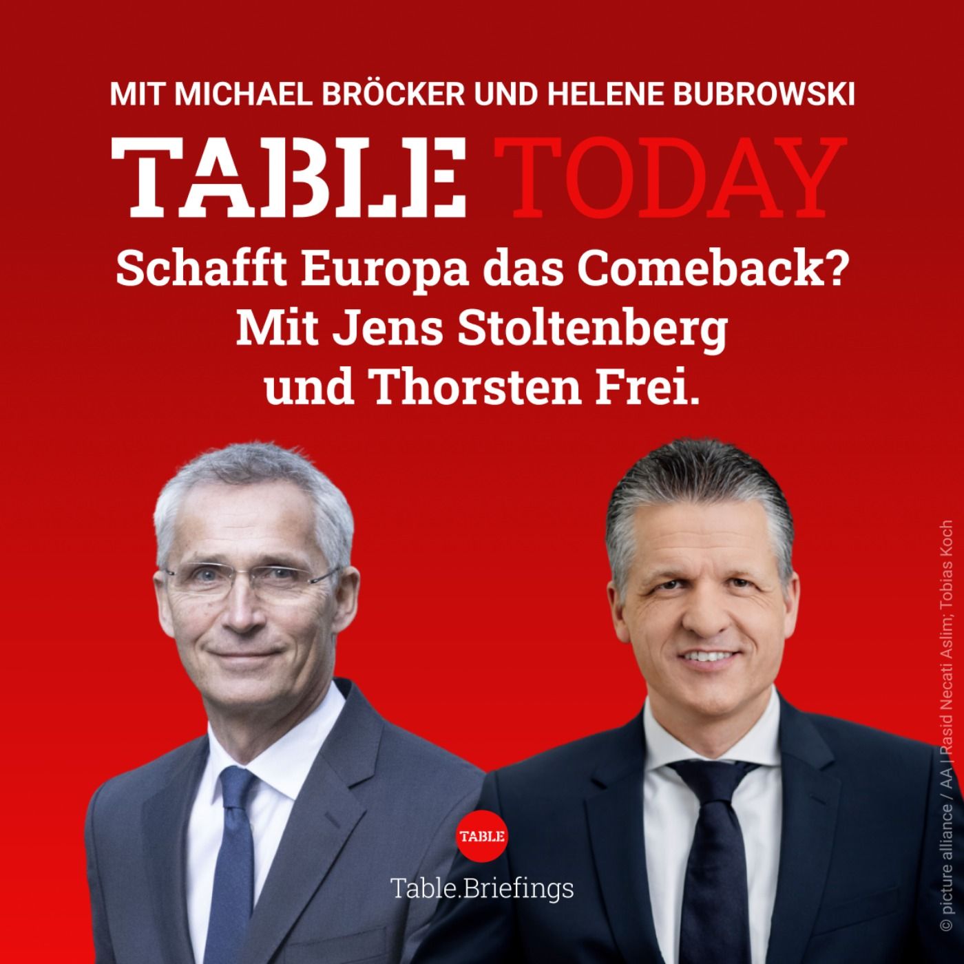 Schafft Europa das Comeback? Mit Jens Stoltenberg und Thorsten Frei