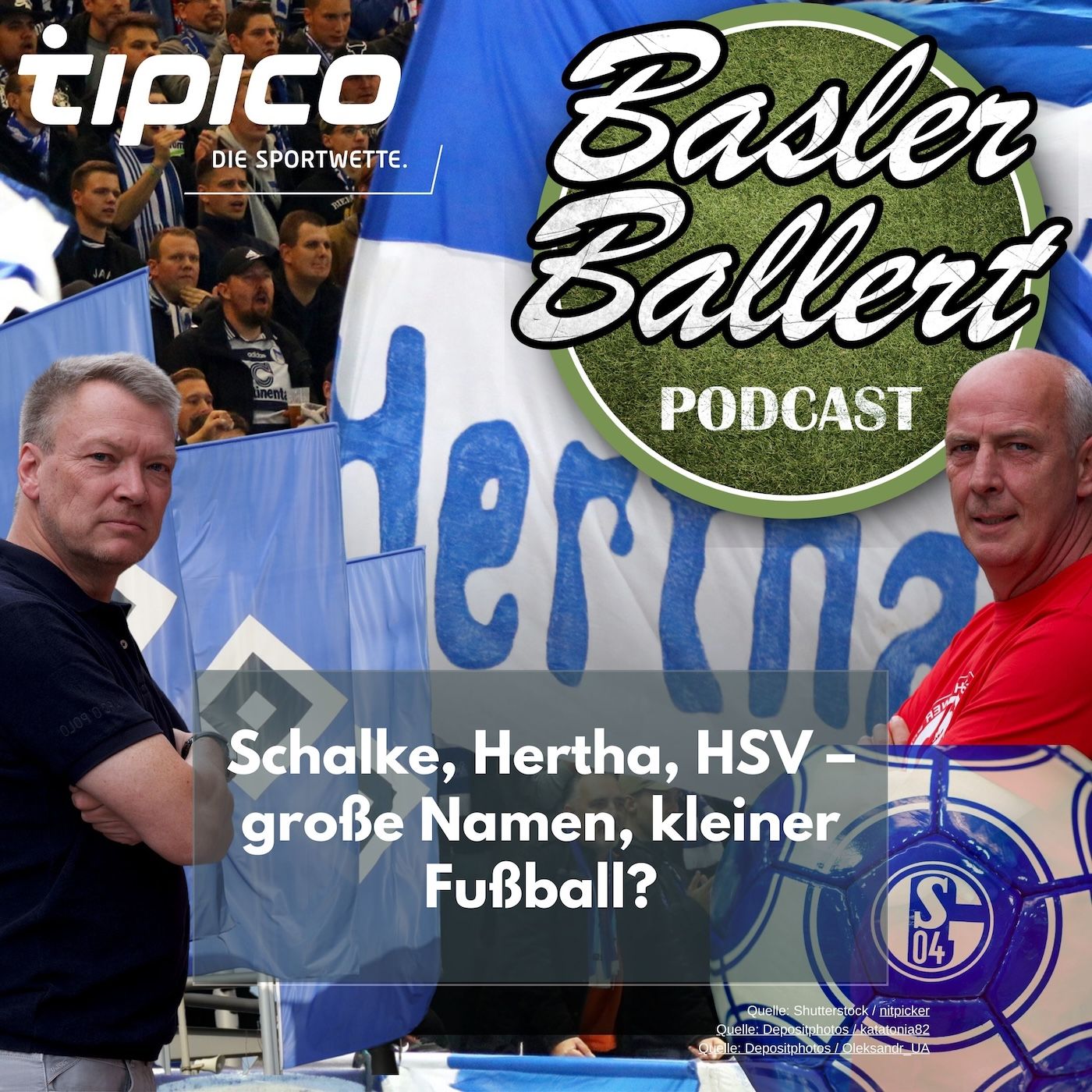 Schalke, Hertha, HSV – große Namen, kleiner Fußball?