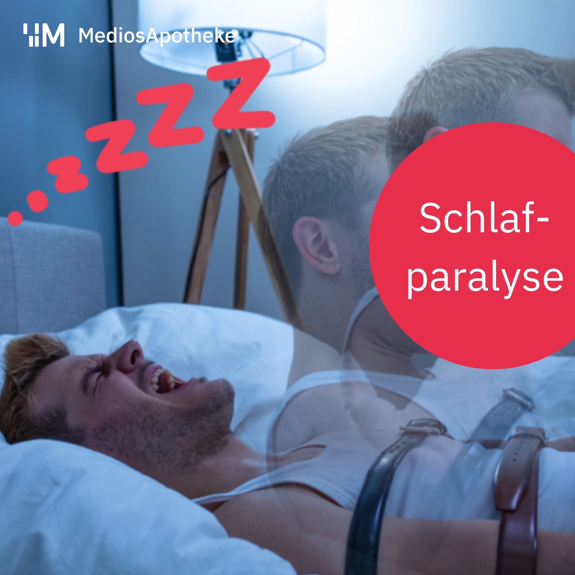 Schlafparalyse/Schlaflähmung bei Narkolepsie