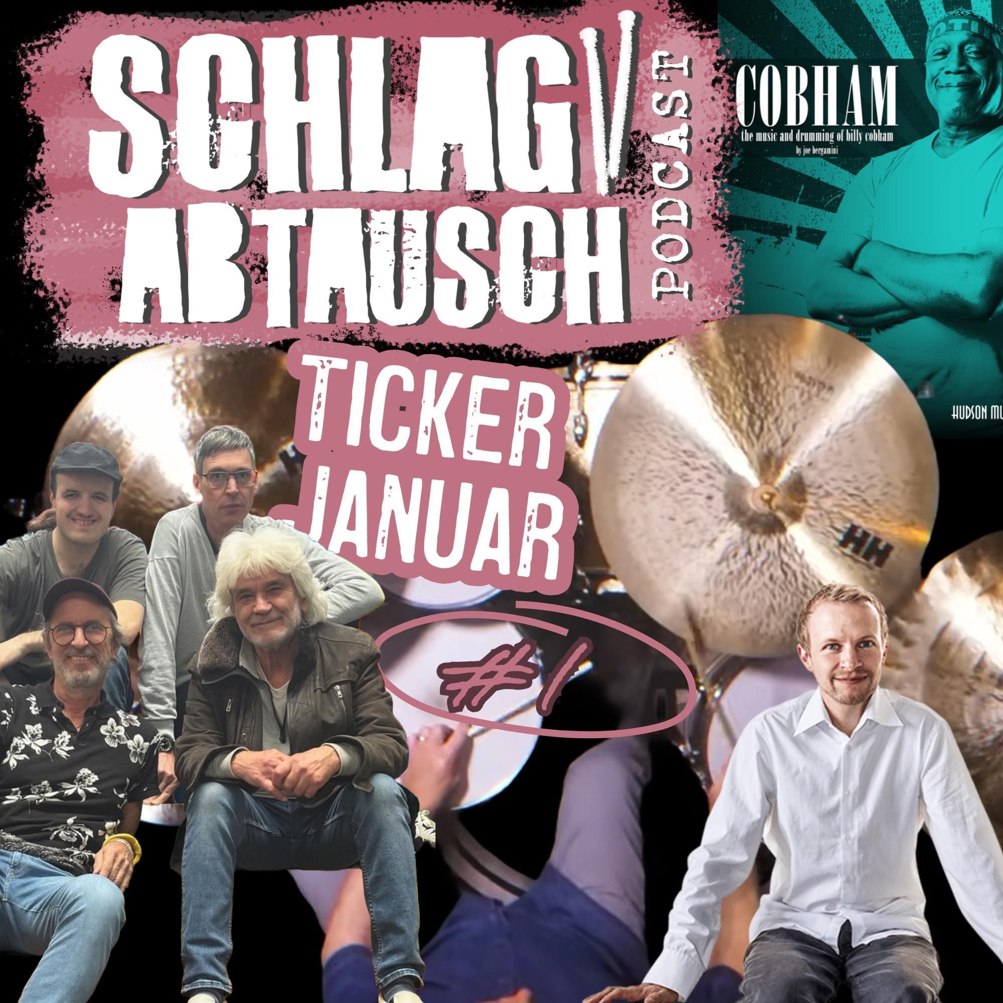 Schlagabtausch Ticker #1 2025 - Startklar für 2025: News, Workshops & Highlights aus der Schlagzeugwelt!