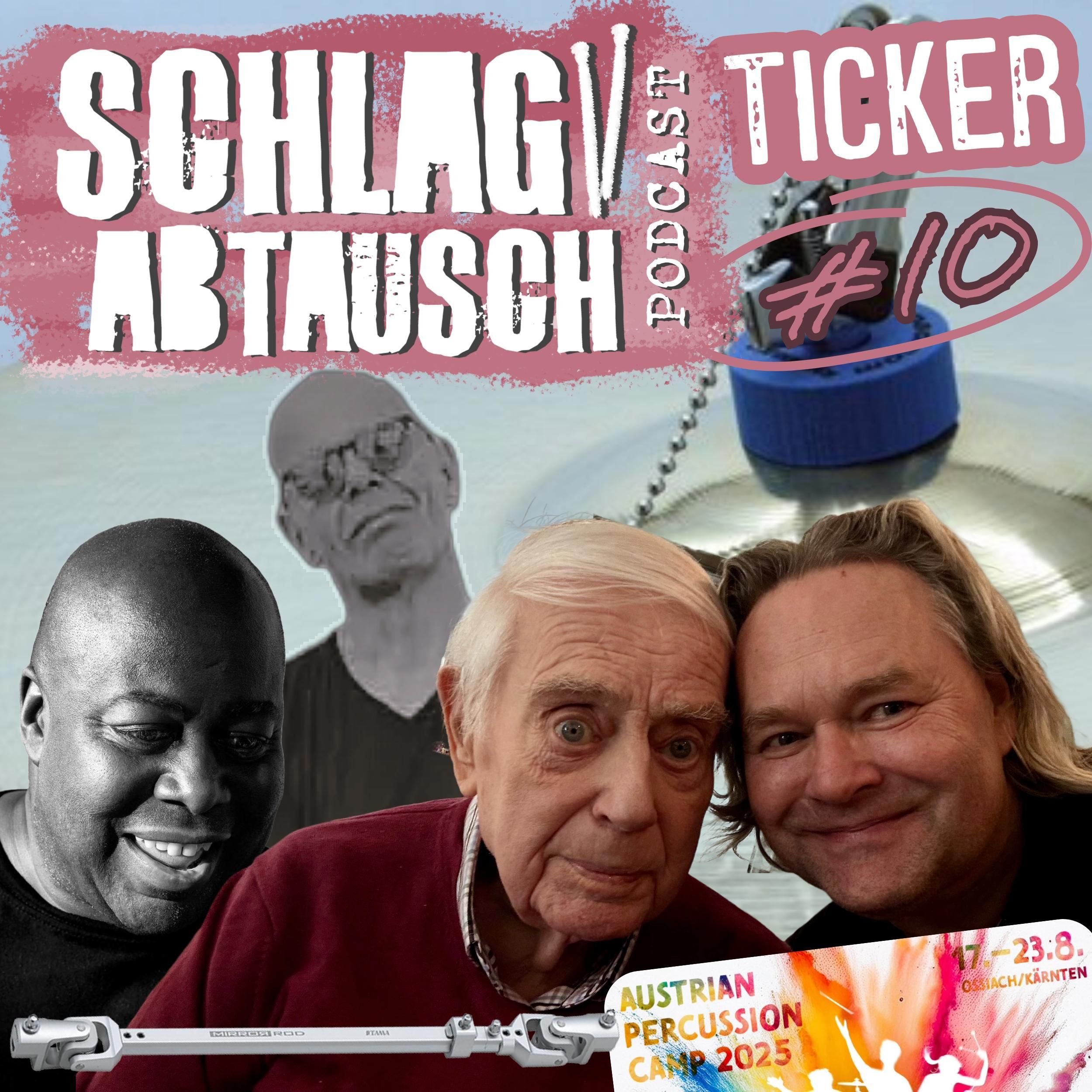 Schlagabtausch Ticker #10 2025 - Erinnern und Entdecken, Nachdenkliches & Neues aus der Drumszene!