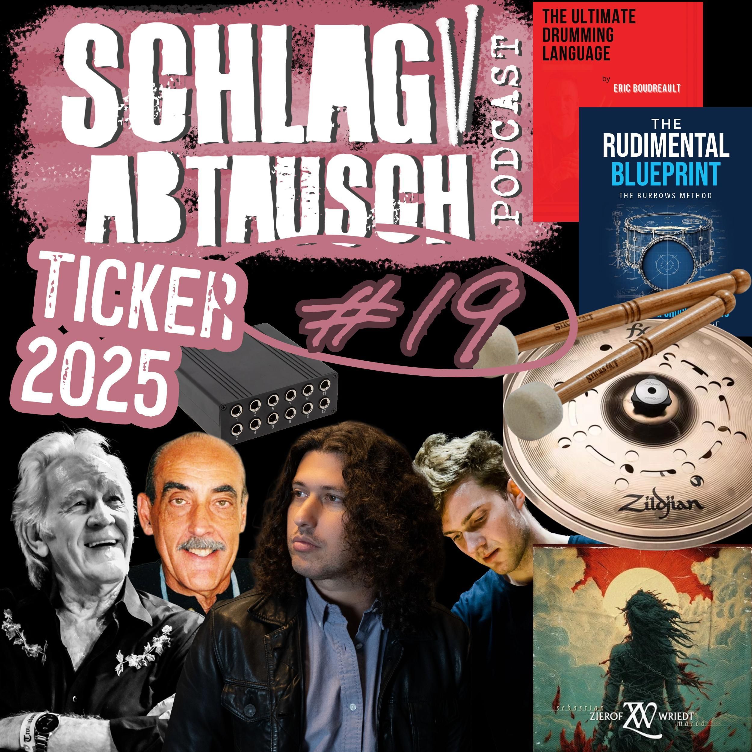 Schlagabtausch Ticker #19 2025 - Neuer Drummer, alte Streitigkeiten, frisches Gear & Events