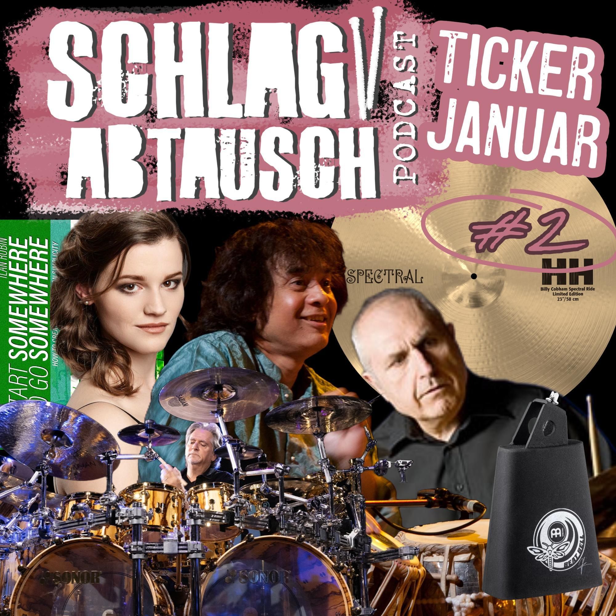 Schlagabtausch Ticker #2 2025 - News, Inspiration & Legenden der Schlagzeugwelt