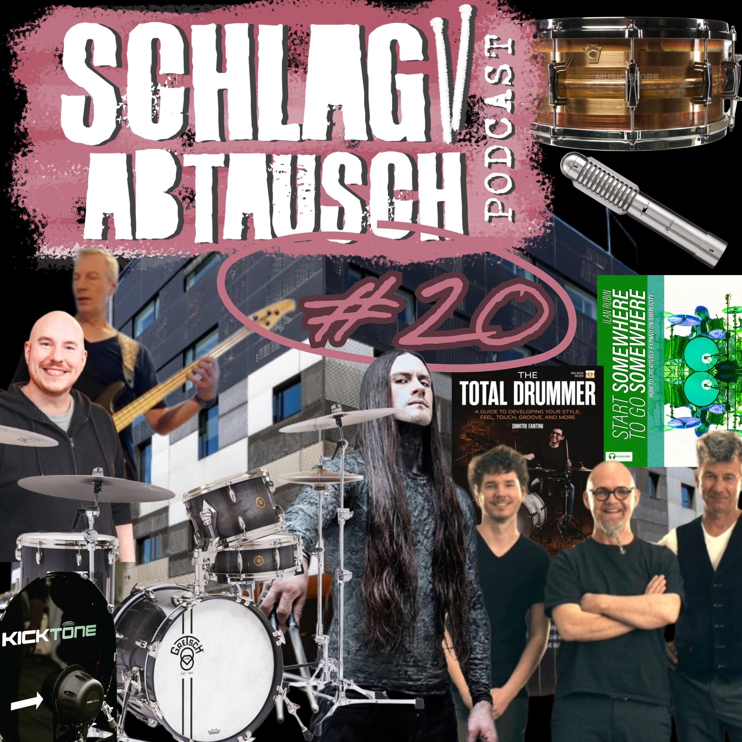 Schlagabtausch Ticker #20 2025 - Von Bassdrum-Mics bis Jubiläums-Sets – die Drum-News im Ticker