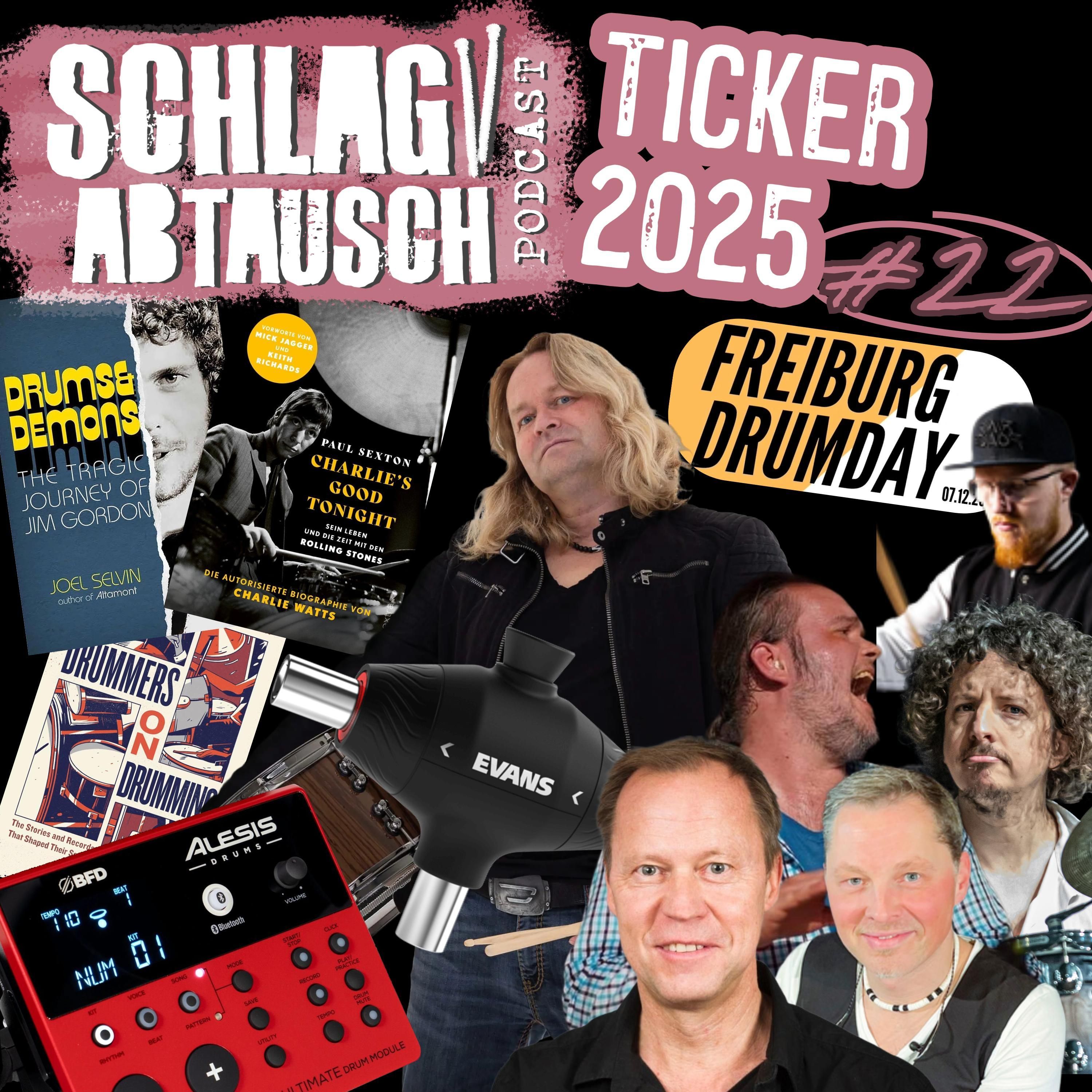 Schlagabtausch Ticker #22 2025 - Die Herbst-News für Drummer