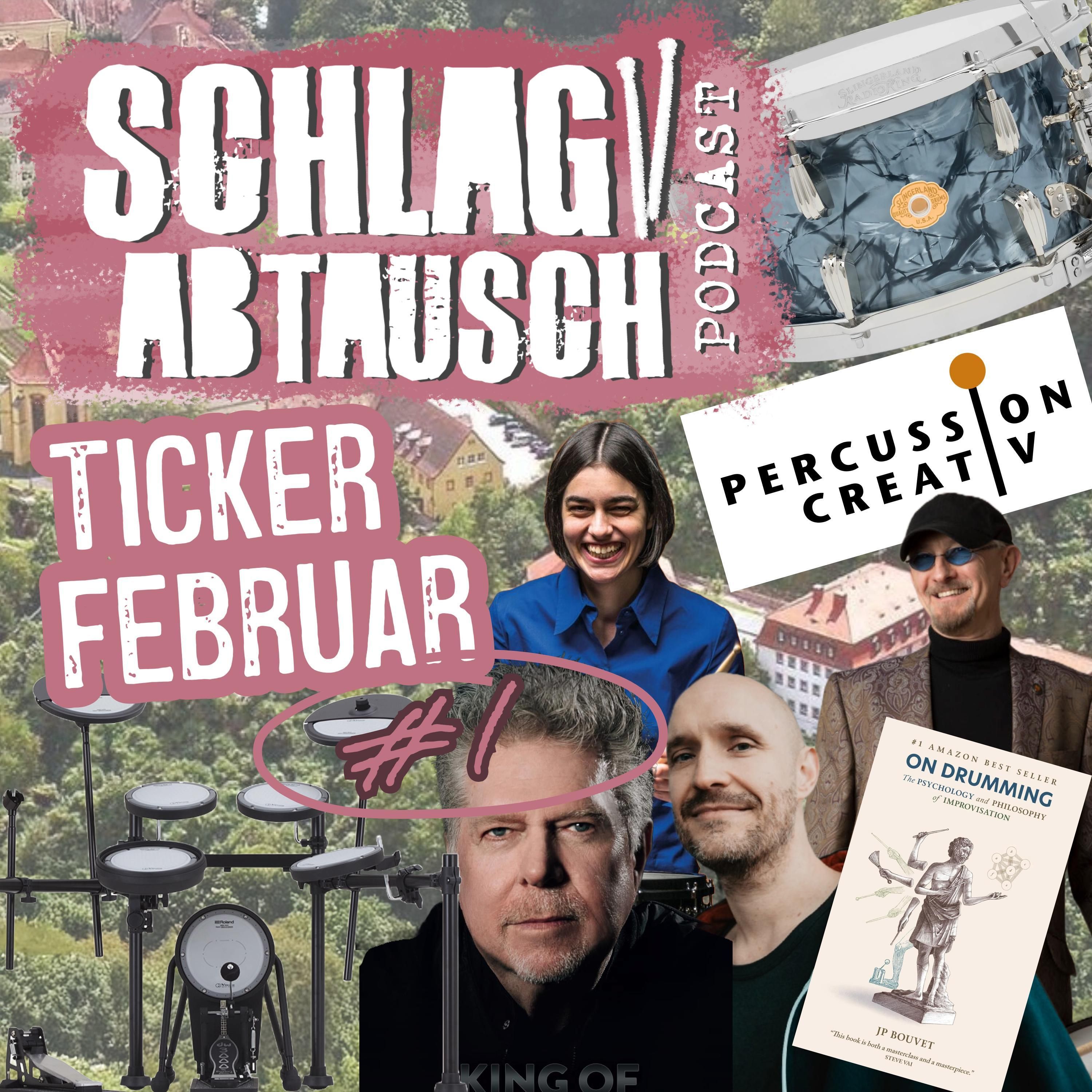Schlagabtausch Ticker #4 2025 - Jede Menge Neuigkeiten in der Drums- & Percussion-Welt!