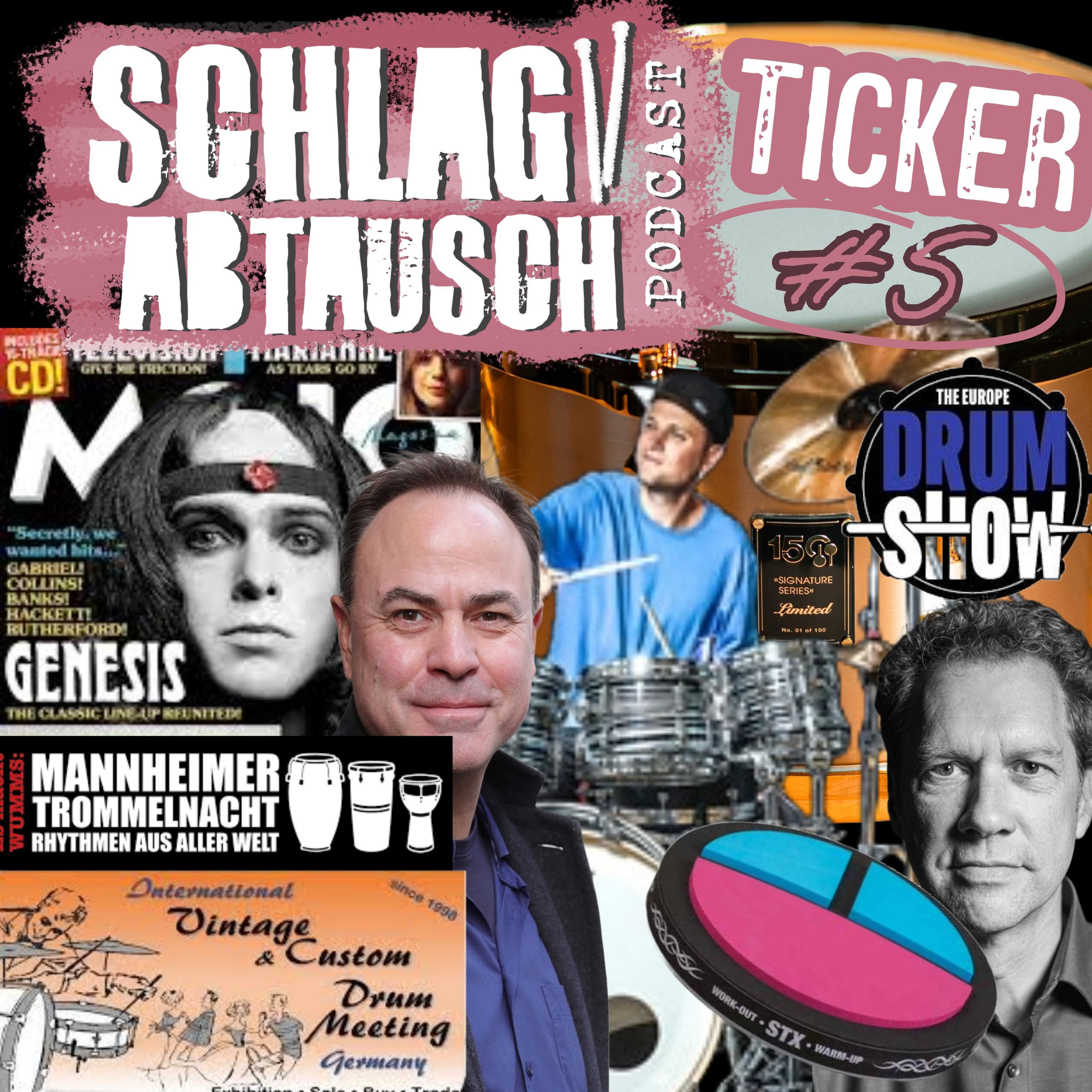 Schlagabtausch Ticker #5 2025 - Hochkarätiges im März in der Drummer Szene