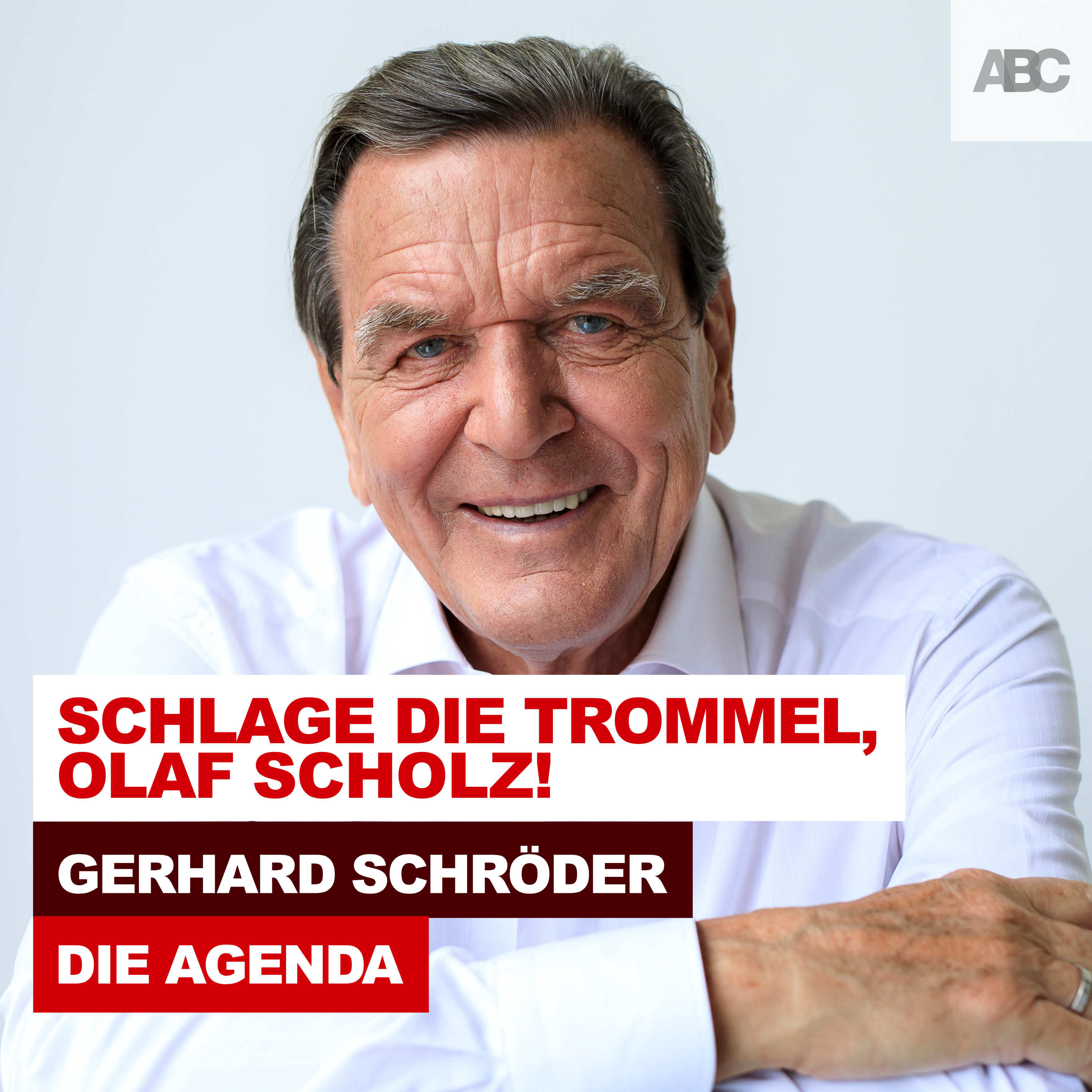 Schlage die Trommel, Olaf Scholz!