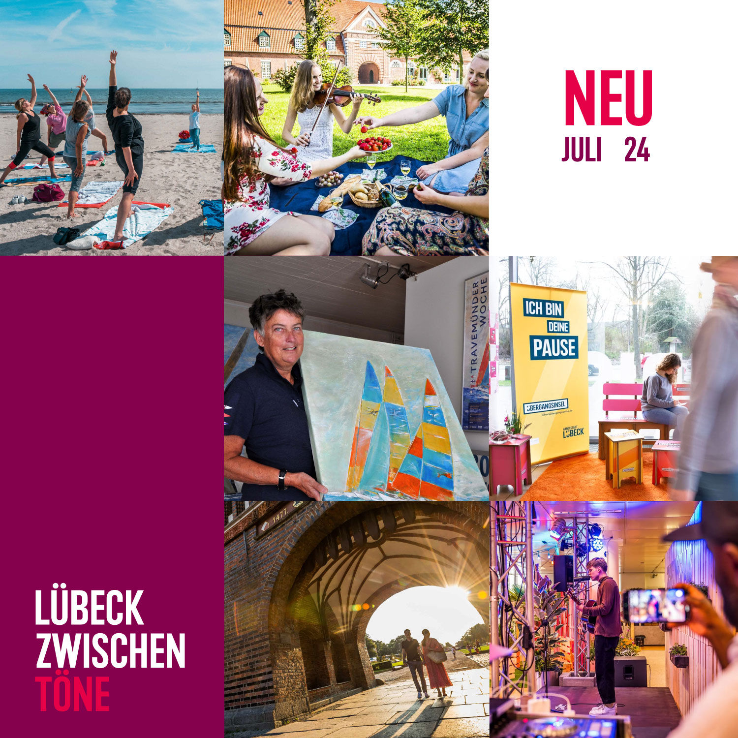 Schleswig-Holstein Musik Festival, Travemünder Woche, Backstein-Superstars und das Übergangshaus in Lübeck