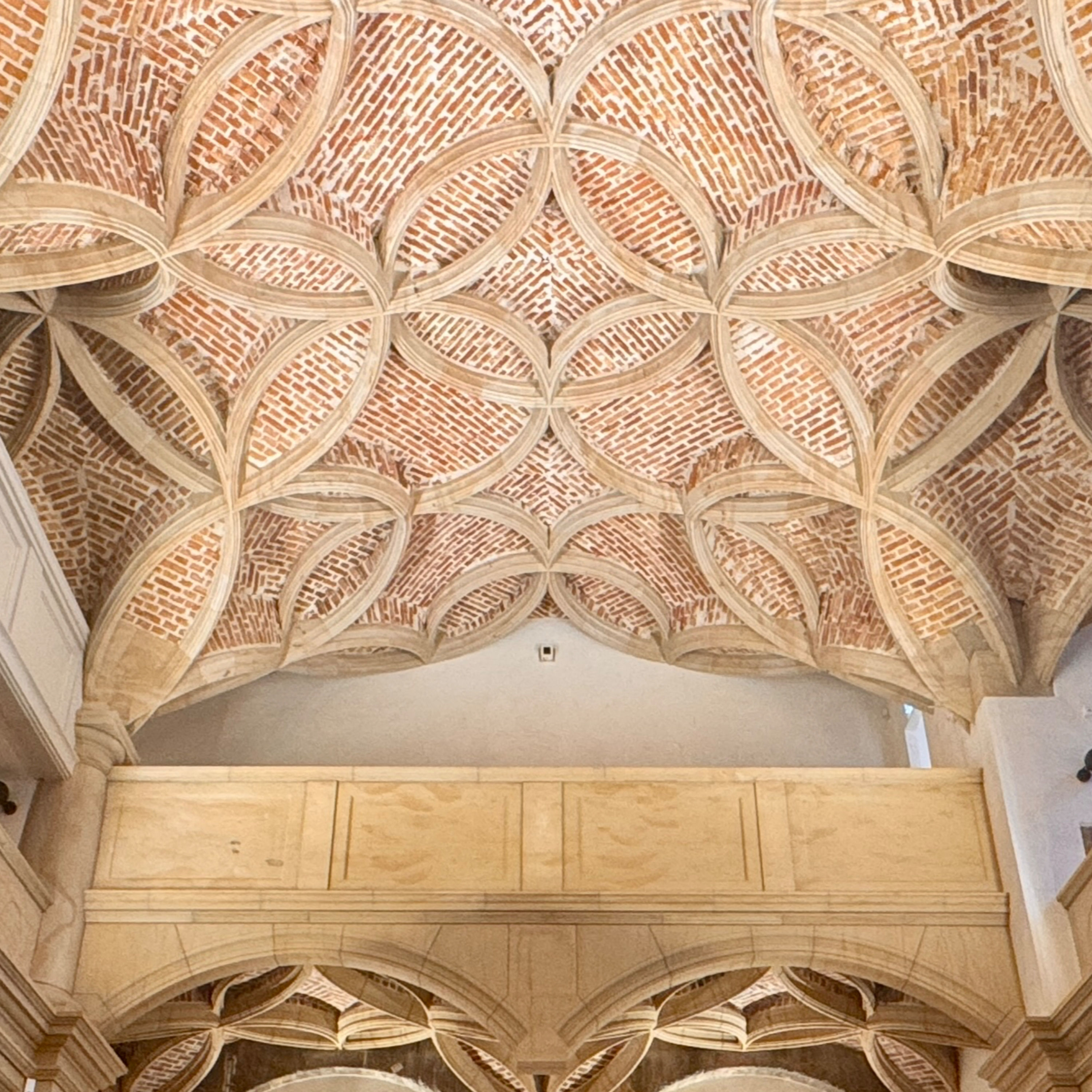 Schlingrippengewölbe und Kupferstich