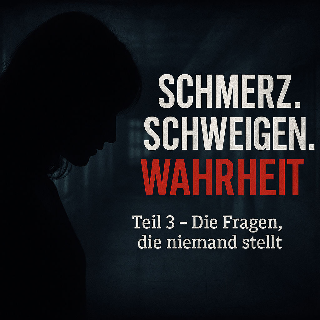 Schmerz. Schweigen. Warheit. - Teil 3 - Die Fragen die niemand stellt