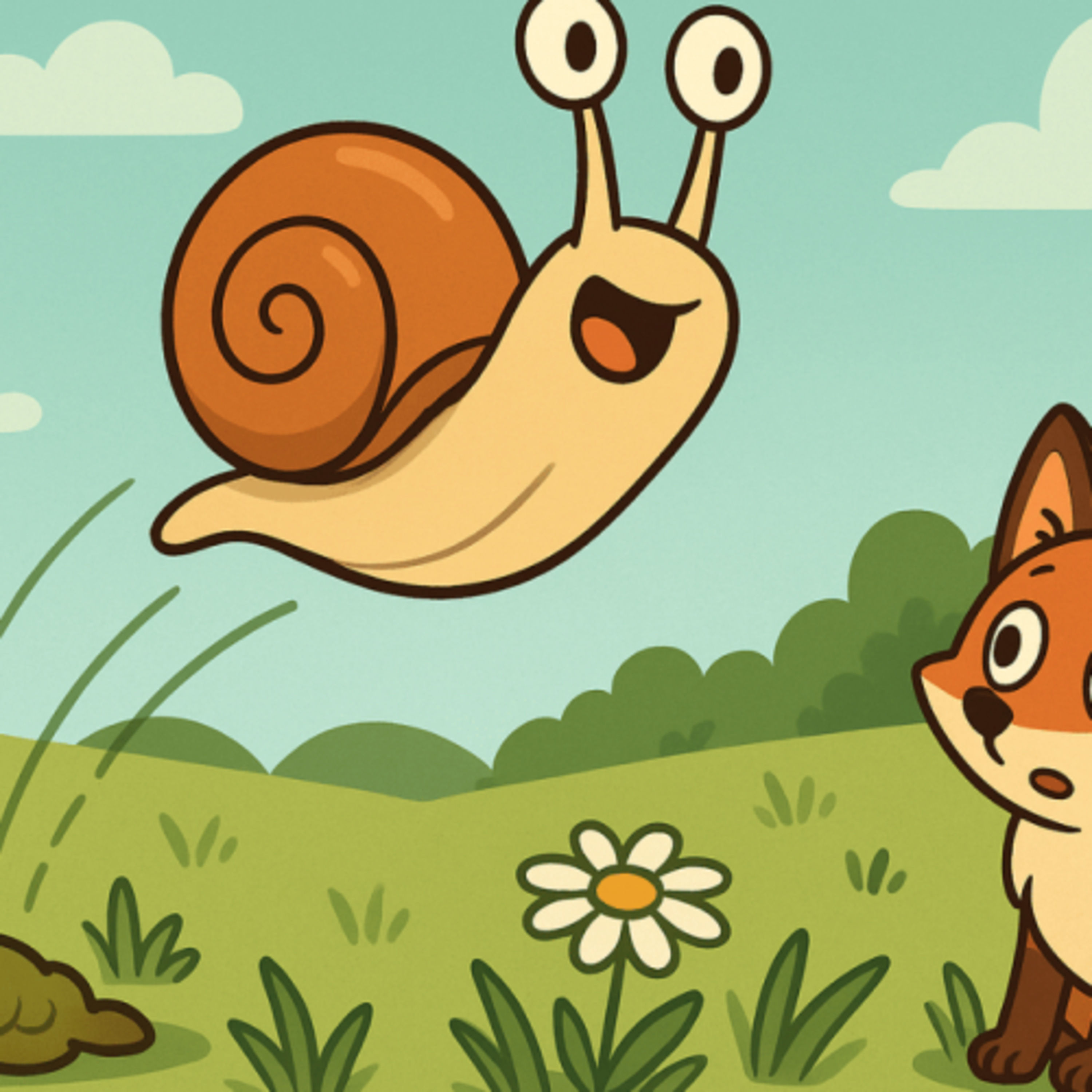 Schnecke Lotte will hüpfen | „Gute Nacht“-Geschichte”