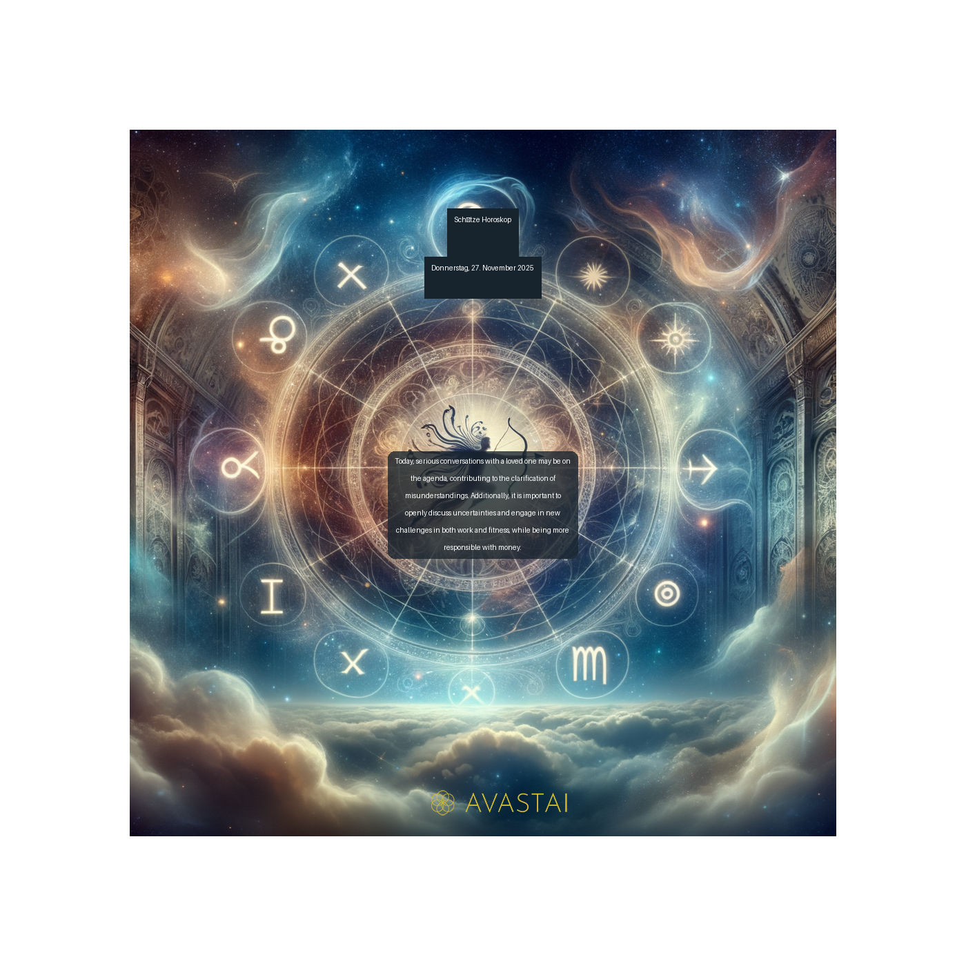 Schütze Horoskop für den Donnerstag, 27. November 2025: