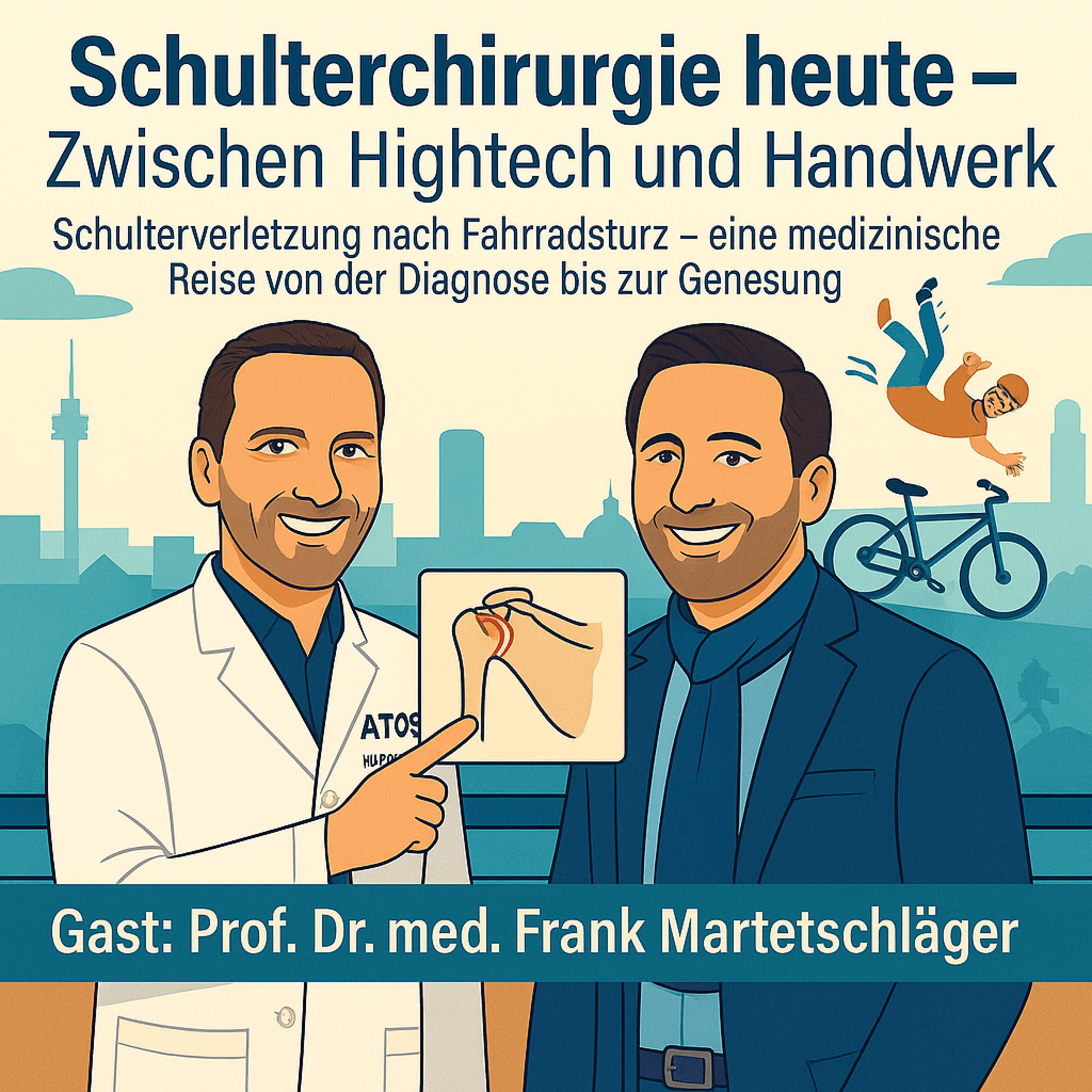 Schulterchirurgie heute – Zwischen Hightech und Handwerk unser Gast Prof. Dr. Frank Martetschläger