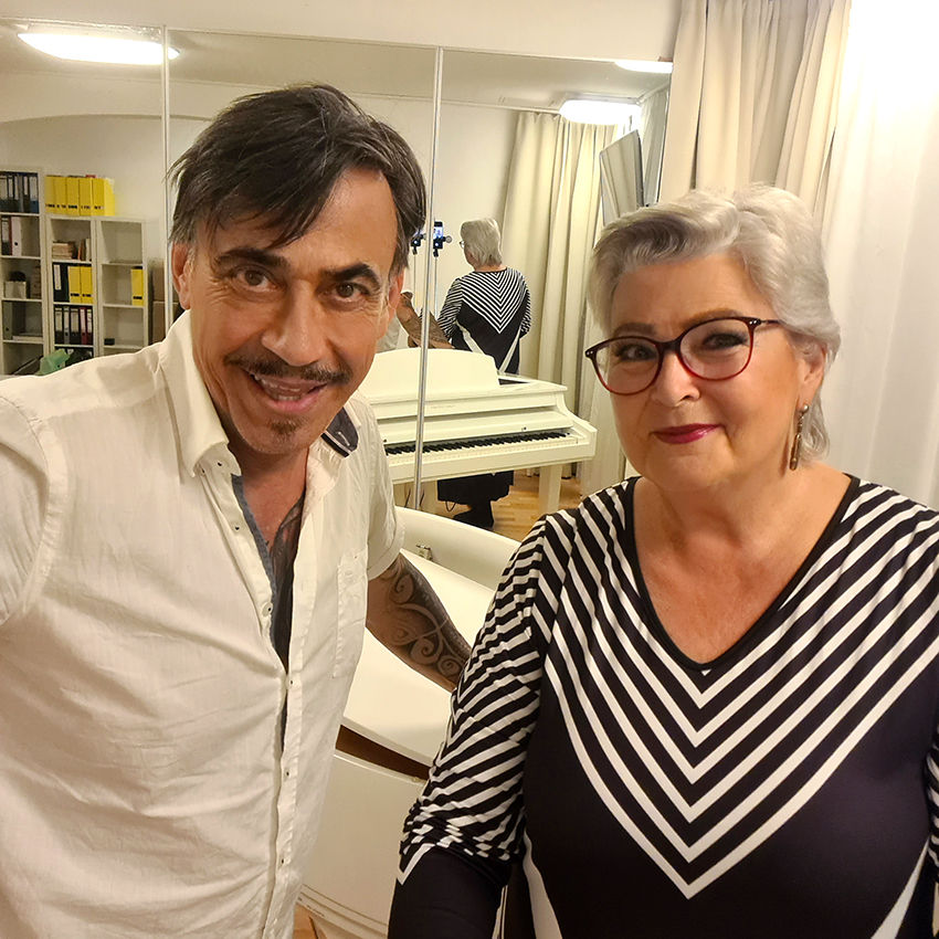 Schwarz hören: Petra Schwarz im Gespräch mit Claudio Maniscalco über Leben und Tod